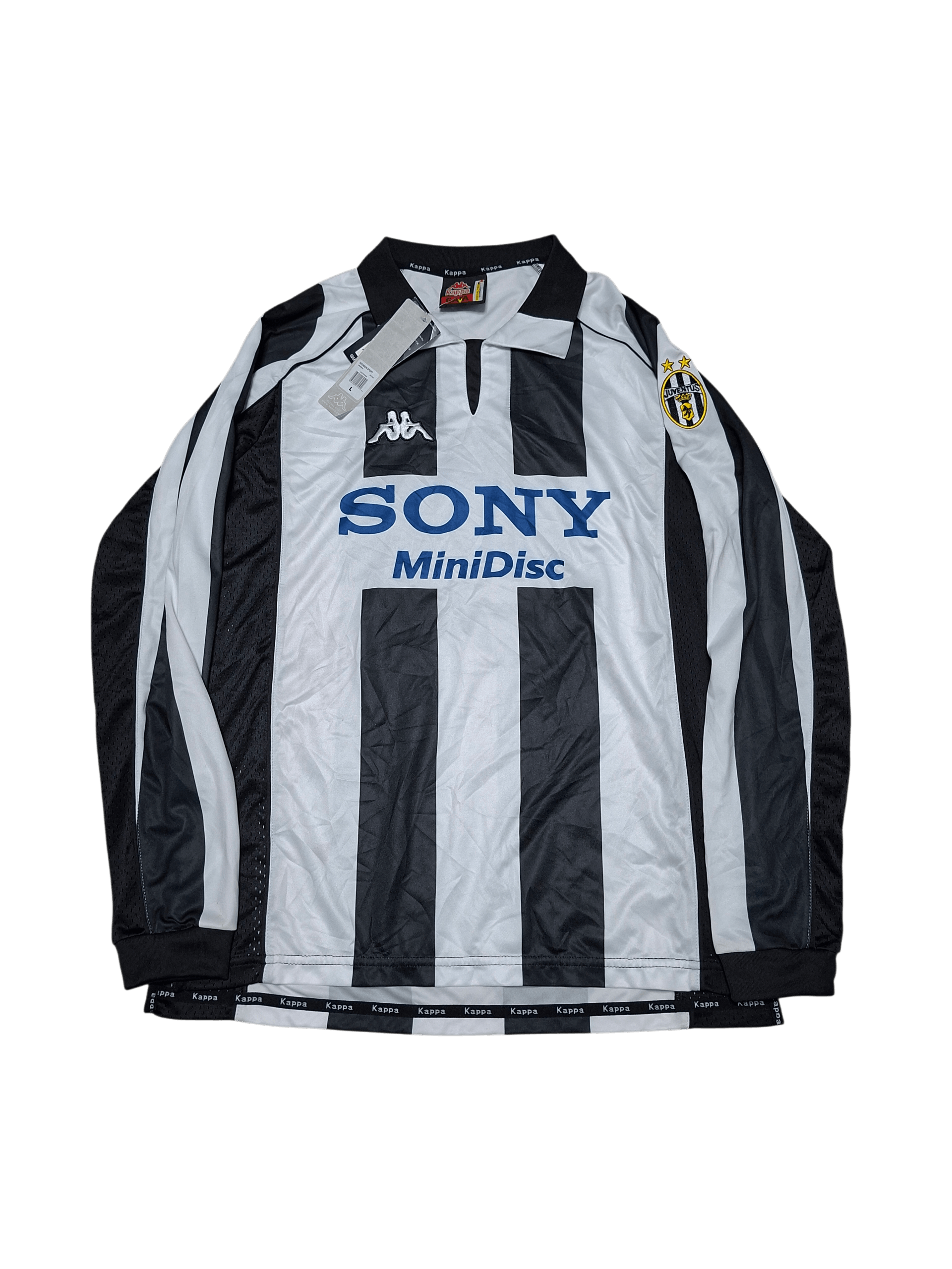 Kappa ZIDANE JUVENTUS KAPPA VINTAGE 1997/1998 SOCCER JERSEY Size US L / EU 52-54 / 3 - 1 Thumbnail