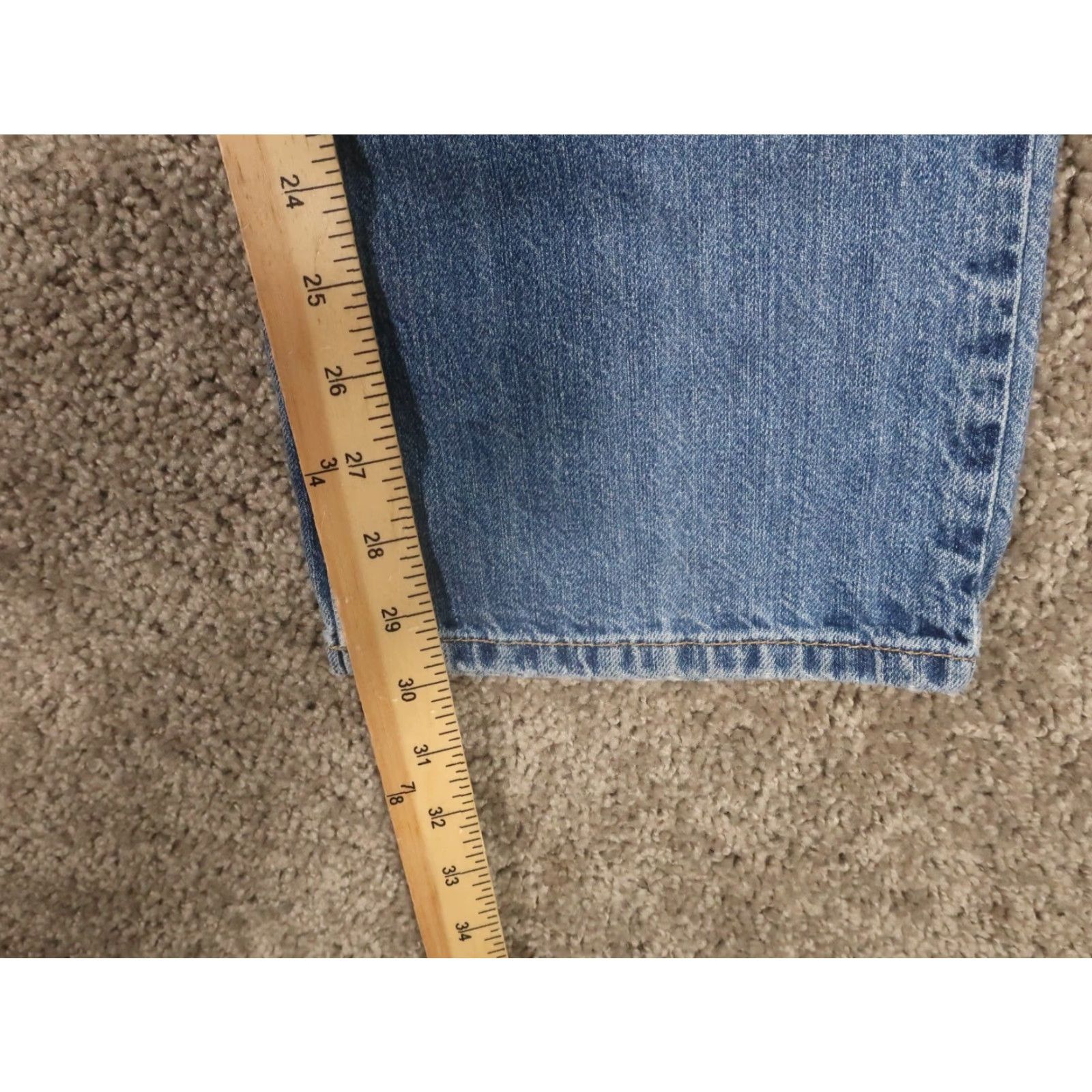Tommy Hilfiger VINTAGE Tommy Hilfiger Jeans Mens 36x30 Straight 100% Cotton Medium Wash Denim Loose Fit Size US 36 / EU 52 - 7 Thumbnail