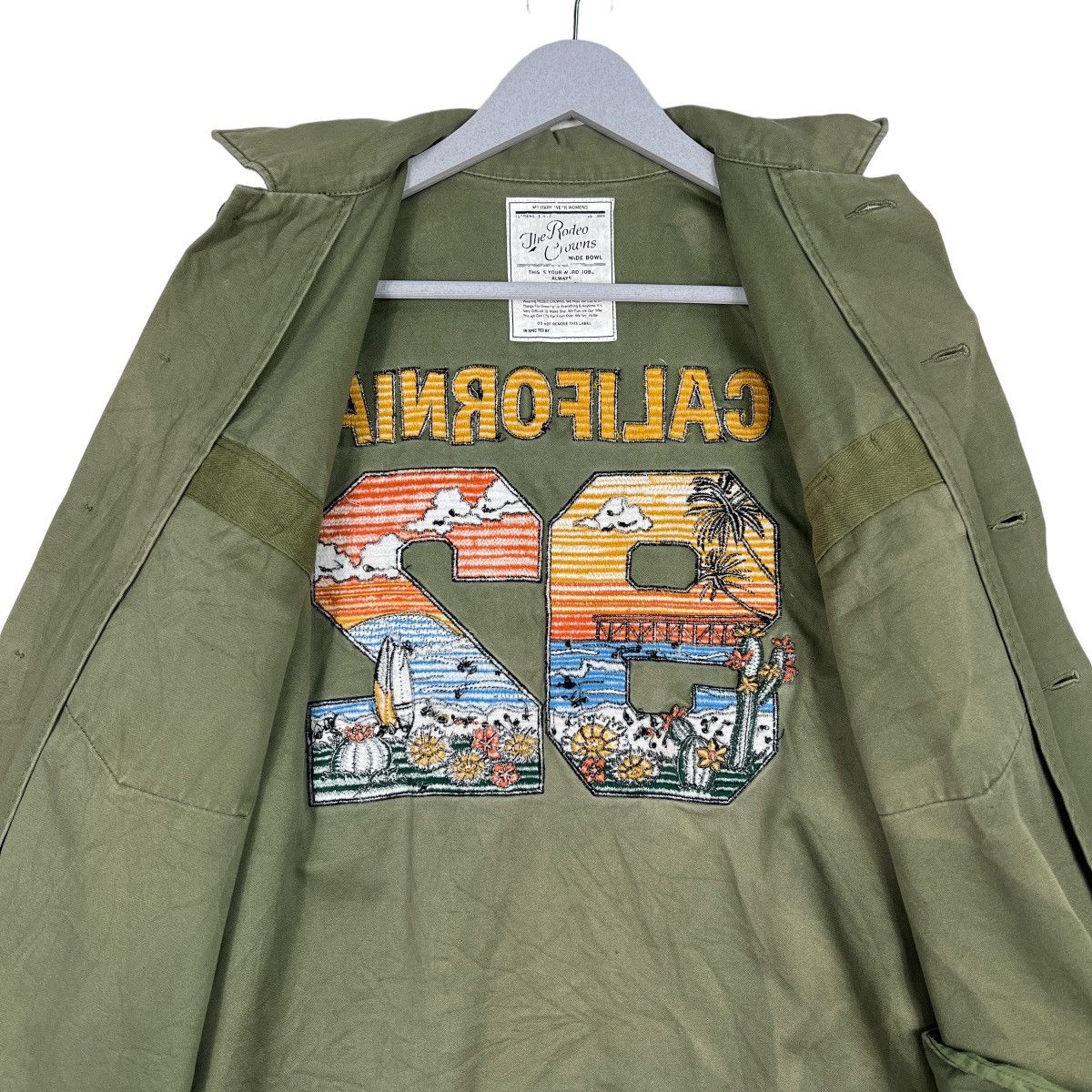 Japanese Brand 🔥 RODEO CROWNS MILITARY JACKET Size US M / EU 48-50 / 2 - 13 Thumbnail