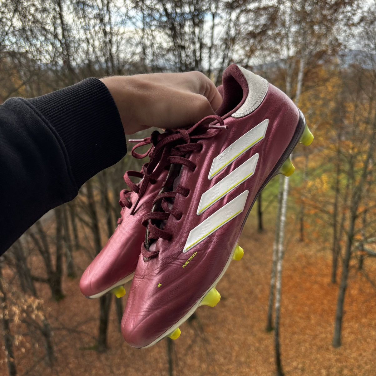 Adidas Adidas Copa Pure 2 Plus FG Firm Ground Soccer Cleats Red Size US 8 / EU 41 - 5 Thumbnail