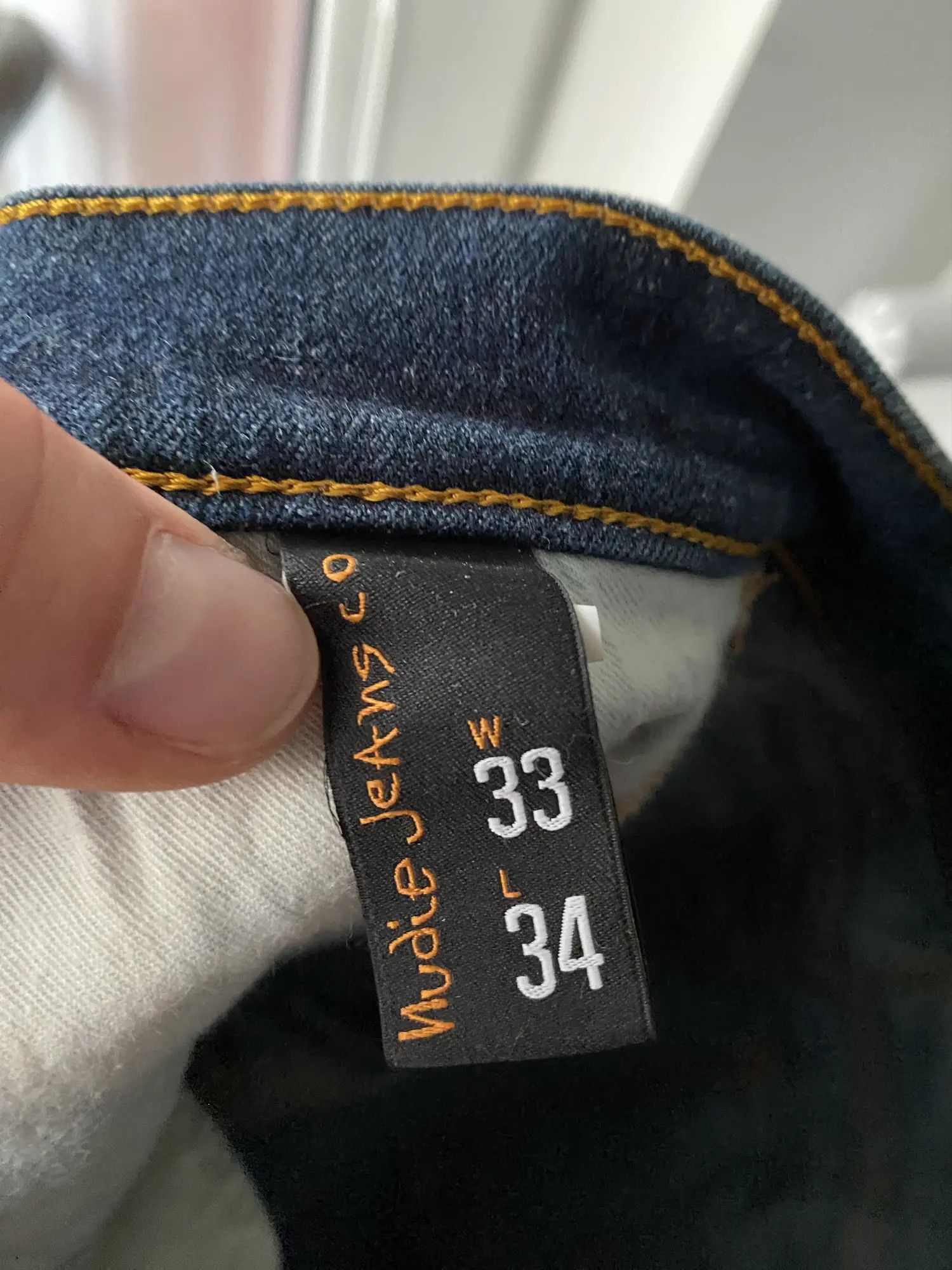 Nudie Jeans Nudie Jeans Tight Lonh John Org Twill Rinsed denim jeans 33 Size US 33 - 8 Thumbnail