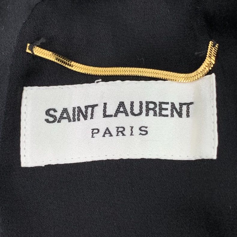 Saint Laurent Paris Saint Laurent Black Velvet Sleeveless Dress 2504-Nextarrow Size S / US 4 / IT 40 - 5 Thumbnail