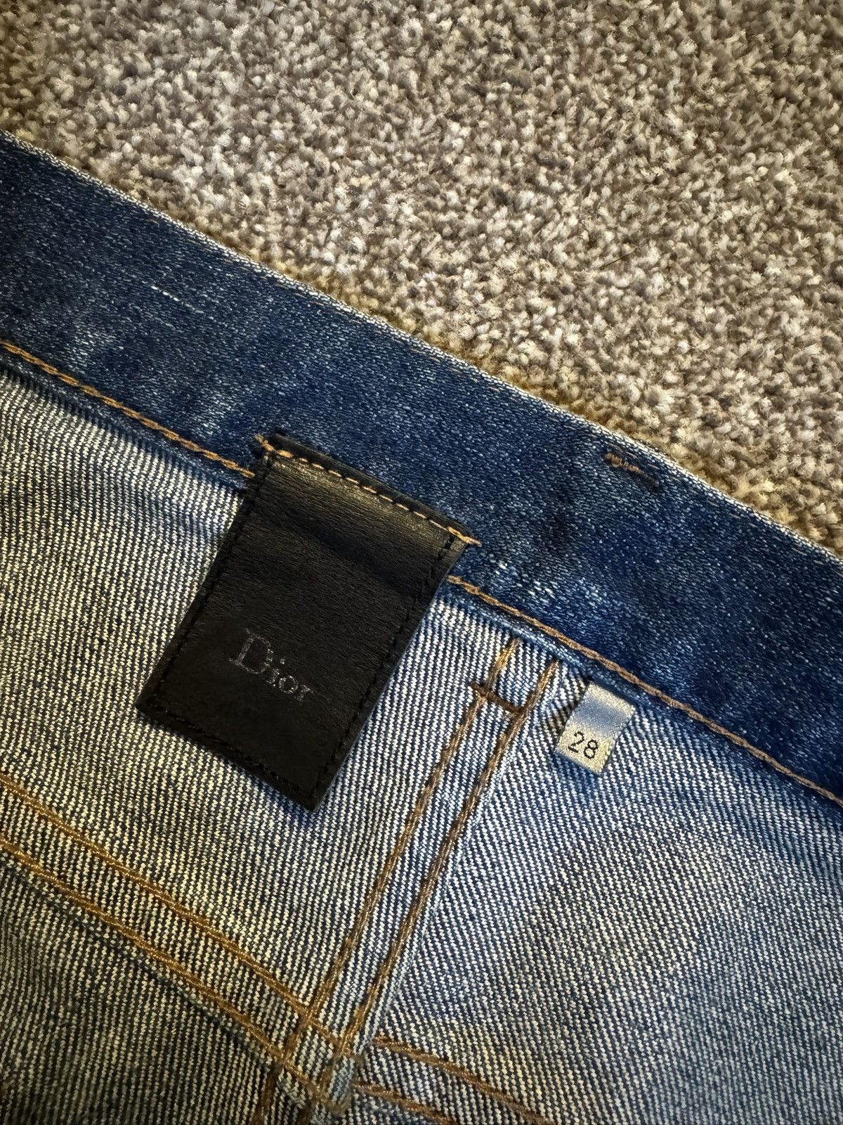 Dior Dior “ink me” denim FW11 Size US 28 / EU 44 - 4 Thumbnail