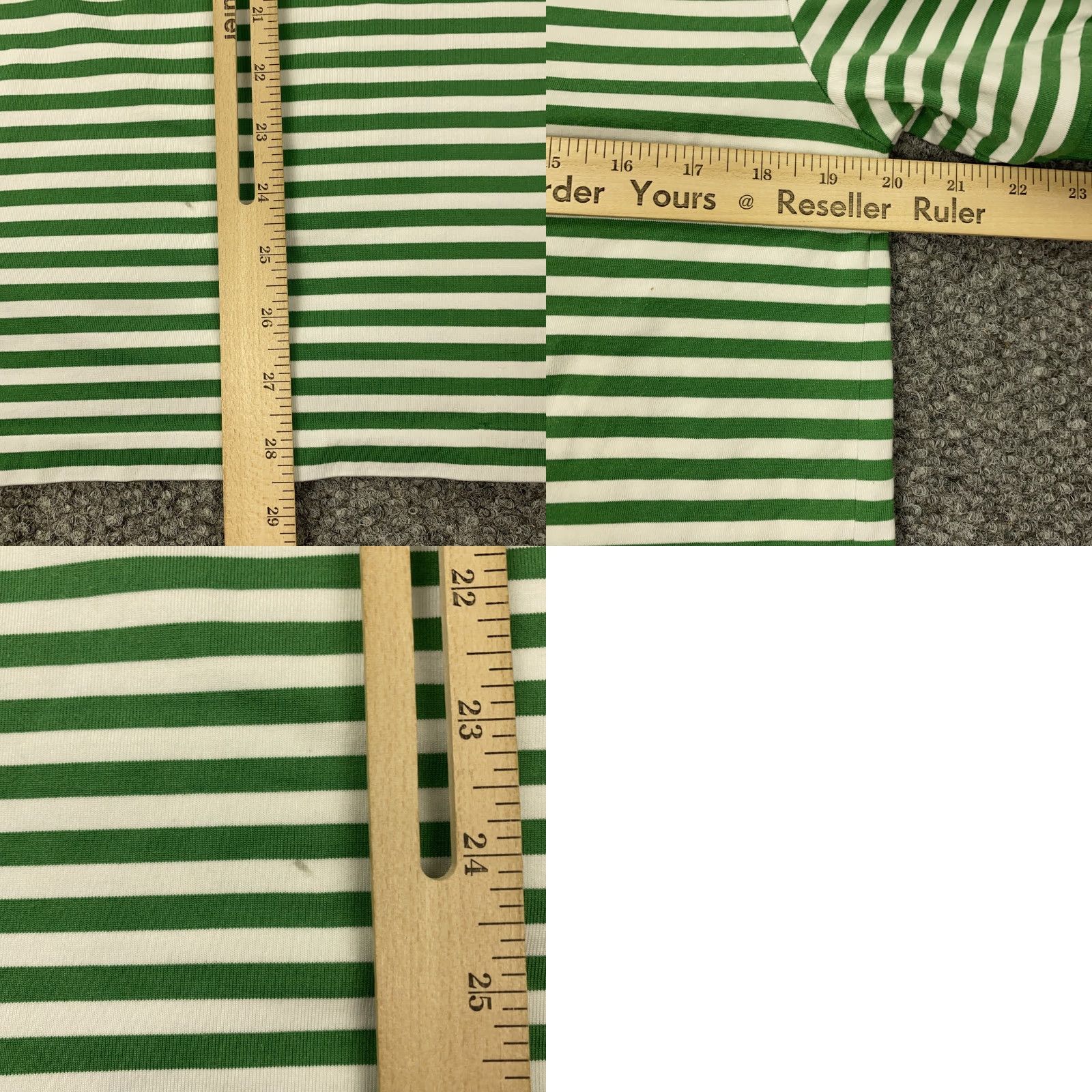Polo Ralph Lauren Polo Golf Ralph Lauren Shirt Mens Medium Green White Striped Performance Pro Fit Golf Size US M / EU 48-50 / 2 - 8 Thumbnail