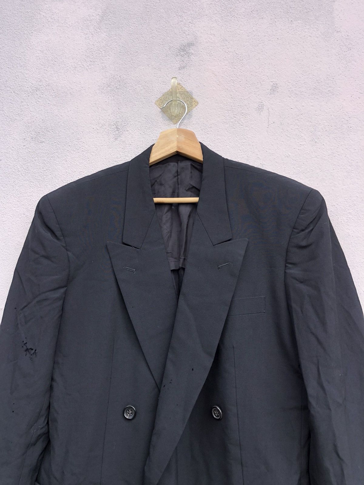 Comme des Garcons Comme des Garçons Distressed Blazer Jacket Size 40R - 4 Thumbnail