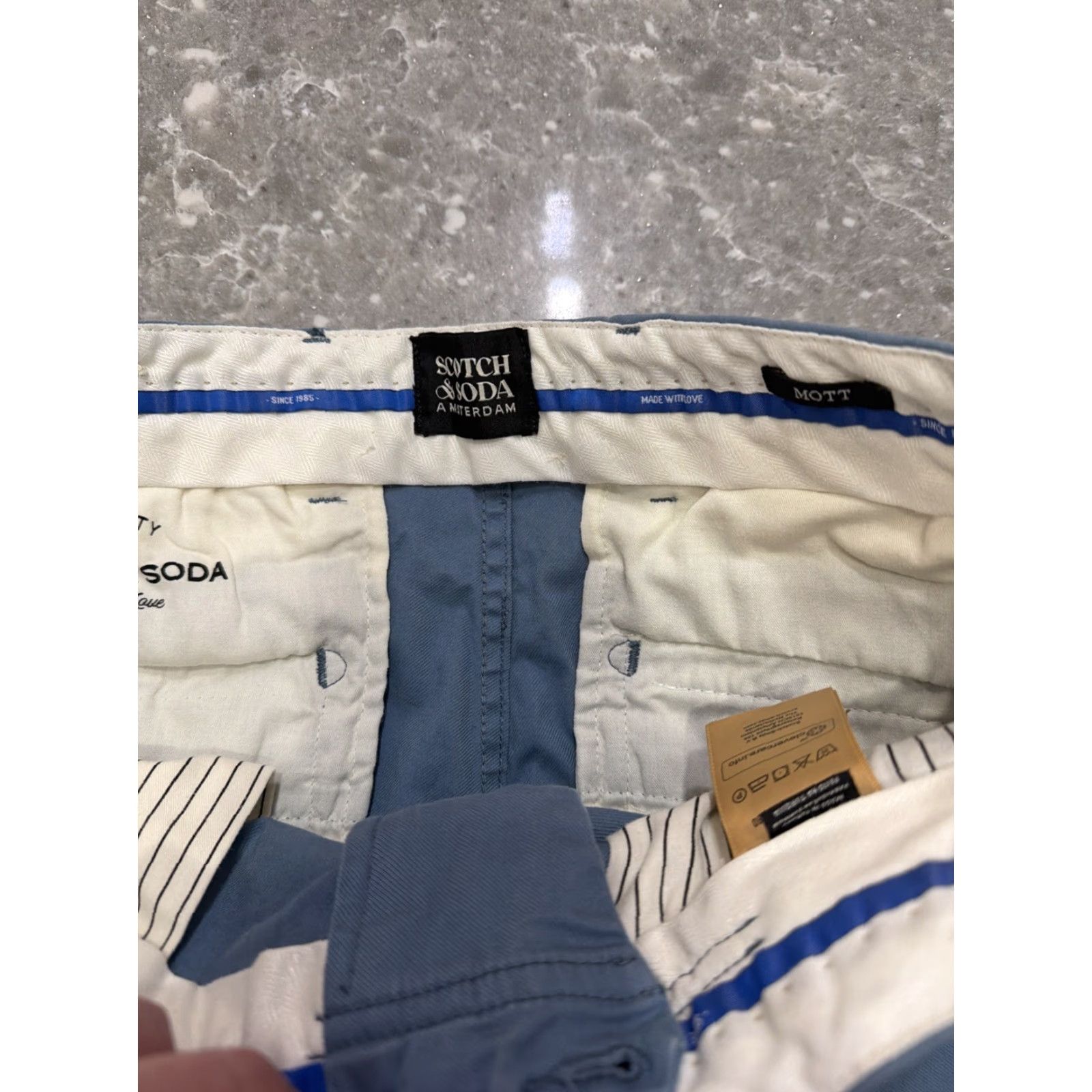 Scotch & Soda SCOTCH & SODA Mott Chino Pants 31 X 30 Size US 31 - 3 Thumbnail