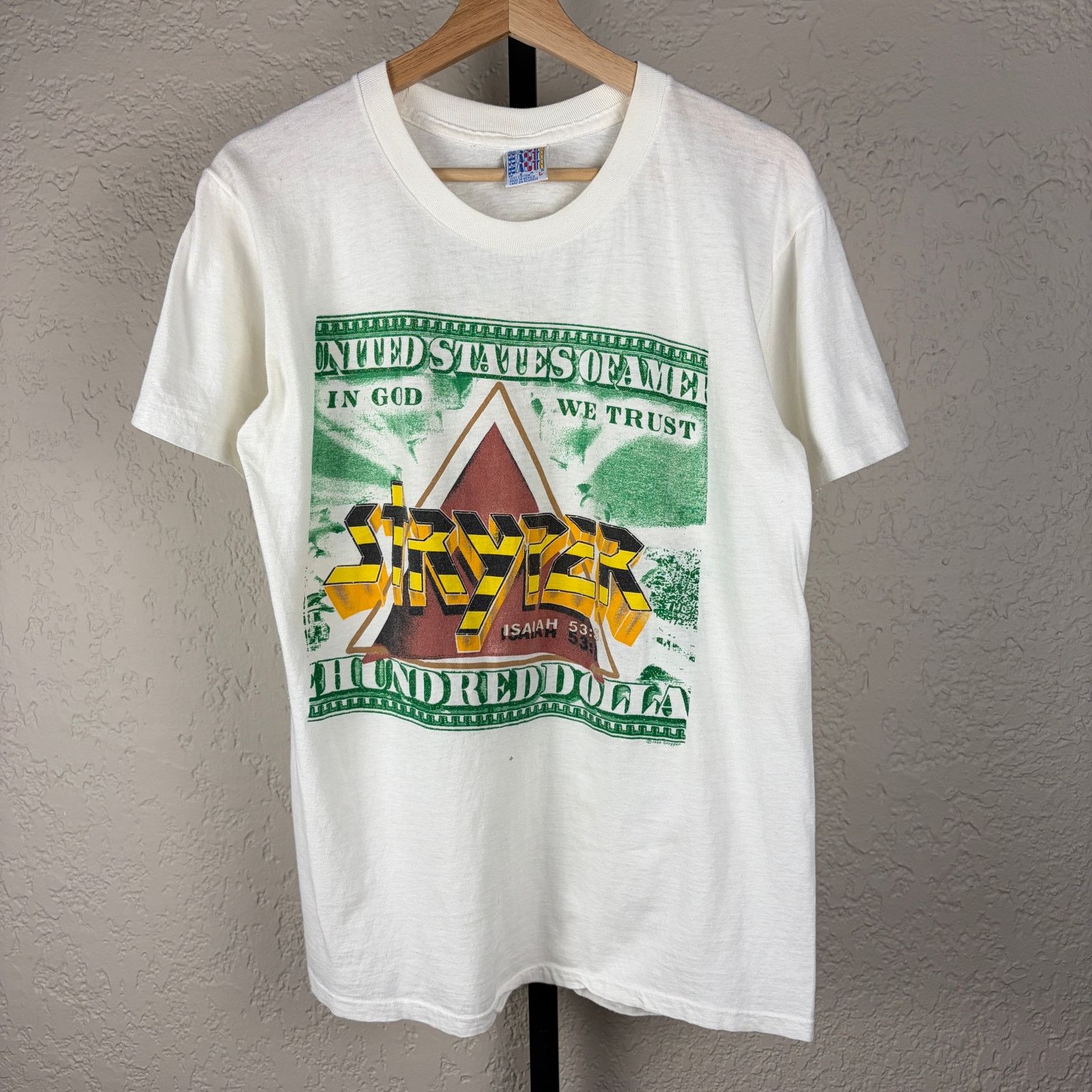 Other Stryper 1988 In God We Trust World Tour Large Band Tee Size US S / EU 44-46 / 1 - 1 Thumbnail