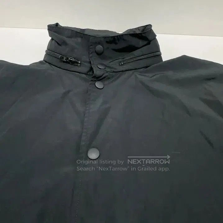 Balenciaga Balenciaga Black Hooded Button-Up Jacket. Size US L / EU 52-54 / 3 - 7 Thumbnail