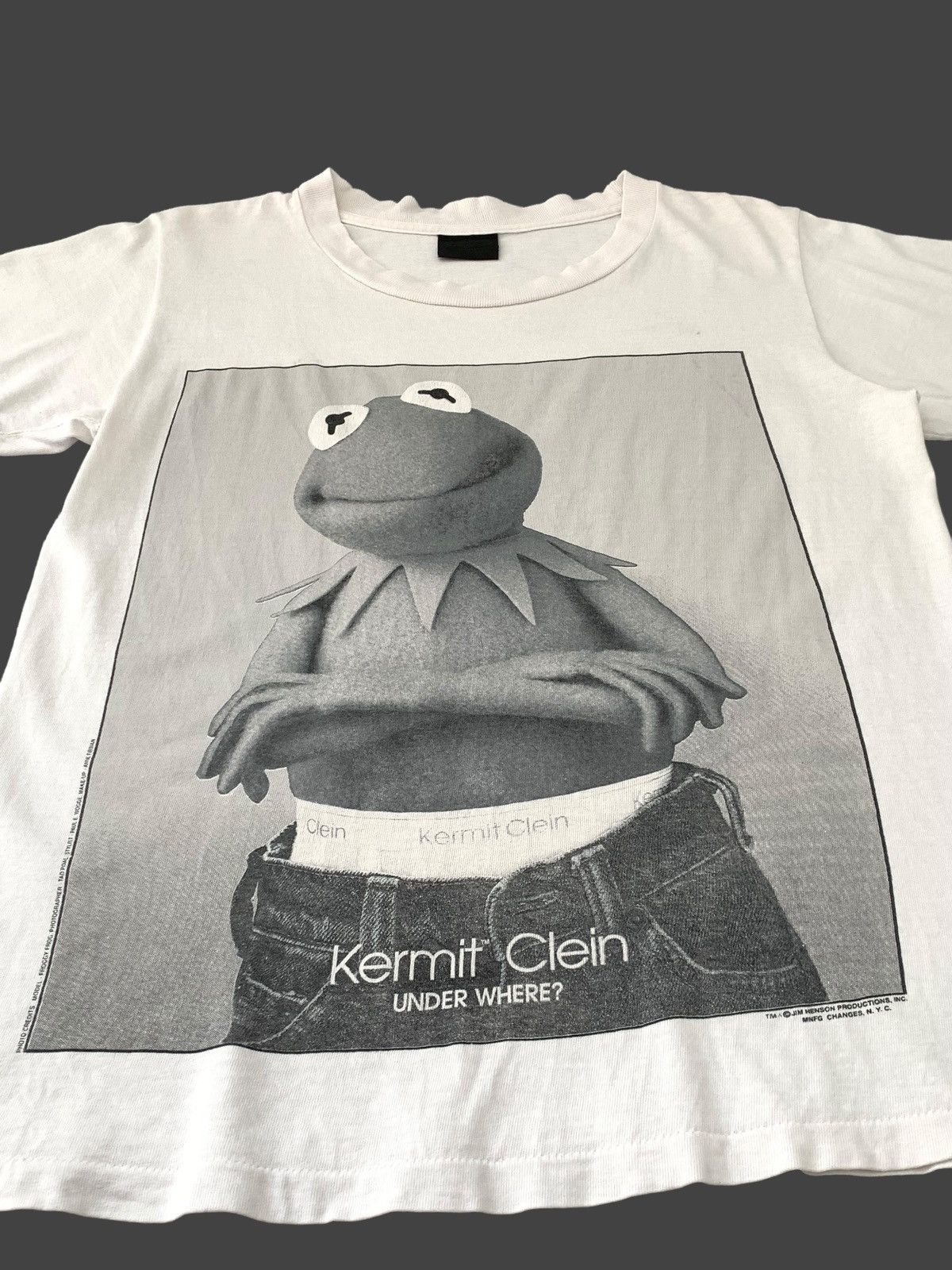 Changes × Vintage Vintage 90s Kermit Clein The Frog Jim Henson Size US M / EU 48-50 / 2 - 5 Thumbnail