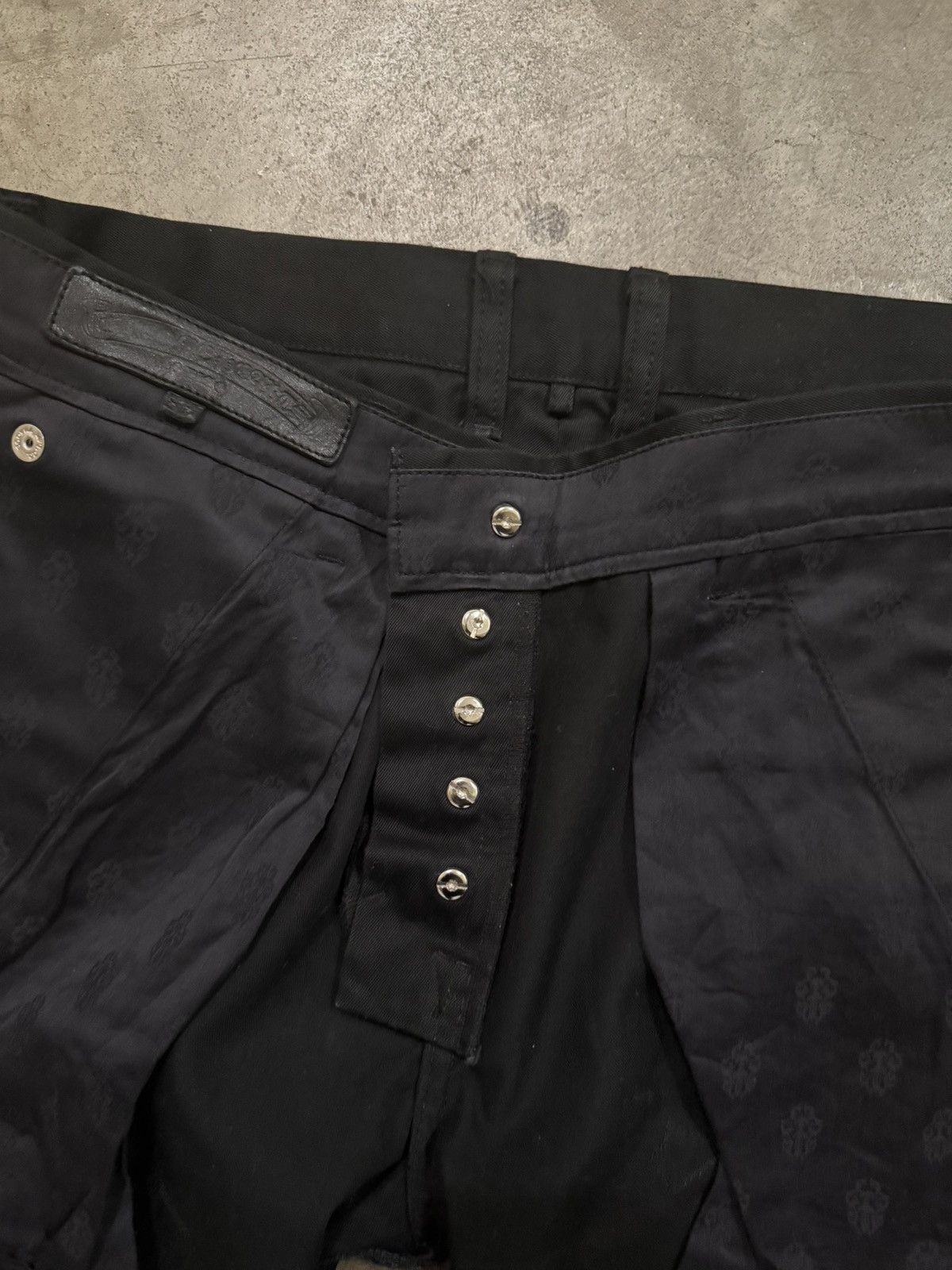 Chrome Hearts Chrome Hearts Cross Patch Chinos Size US 33 - 25 Thumbnail