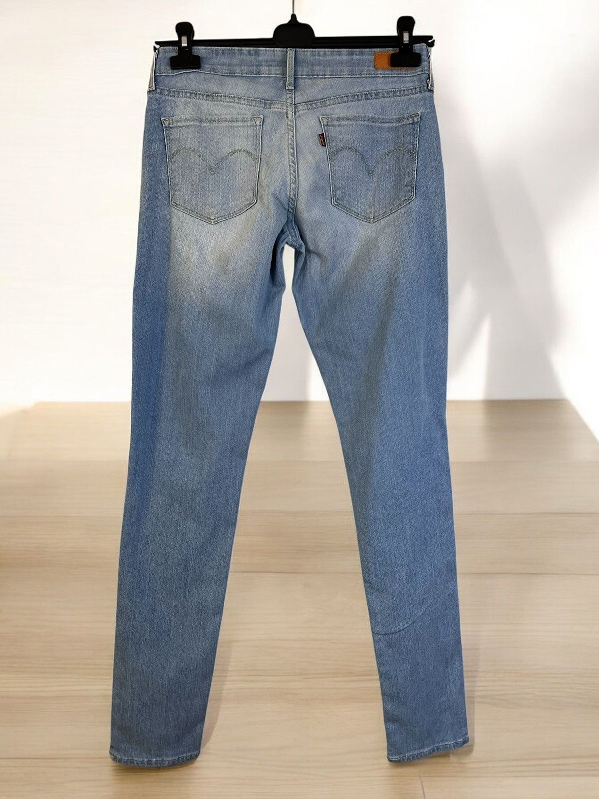 Levi's Levi’s Demi Curve Mid Rise Skinny Jeans size W28 L34 Size 28" / US 6 / IT 42 - 3 Thumbnail