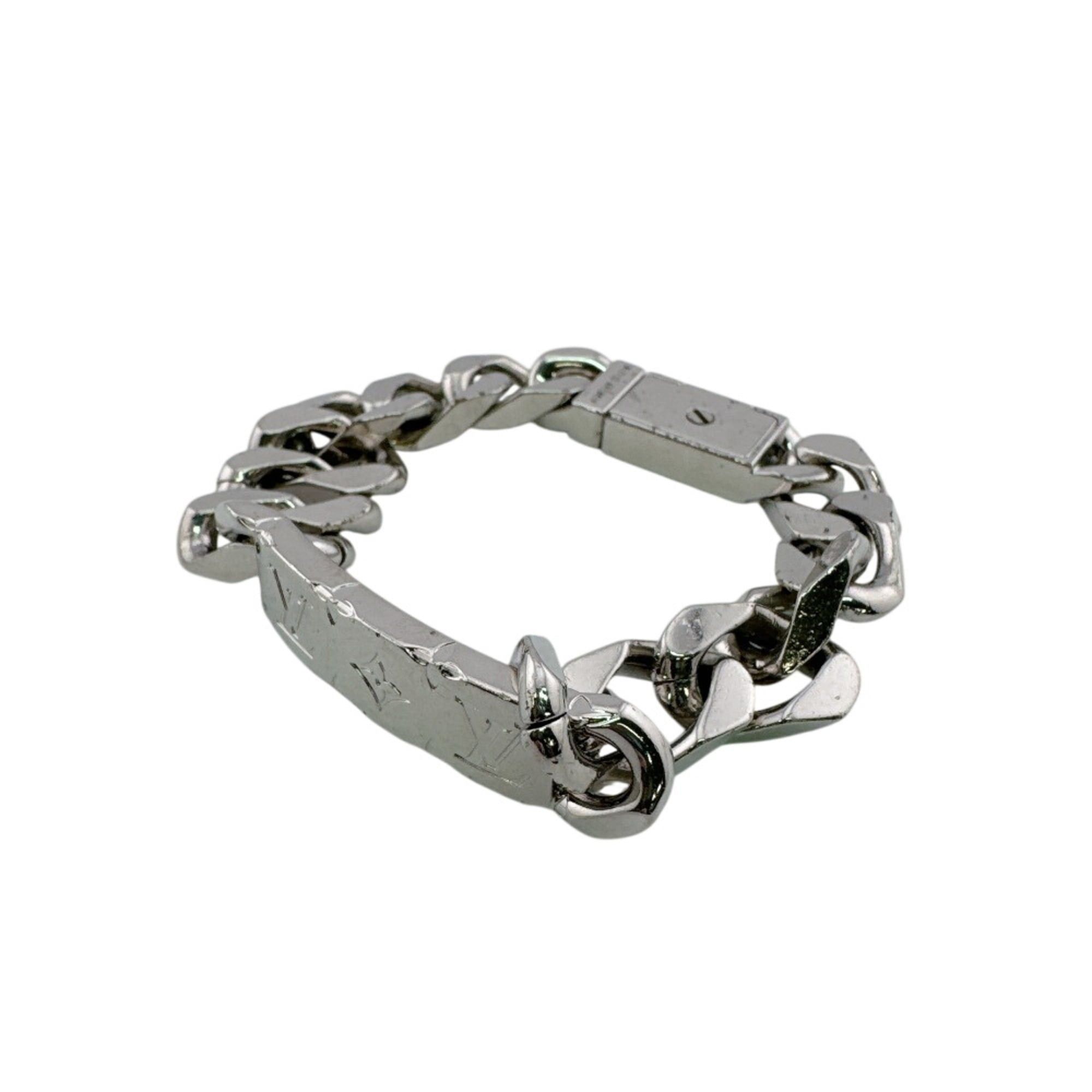 Louis Vuitton Louis Vuitton M00269 Chain Bracelet Monogram Silver Size ONE SIZE - 1 Thumbnail