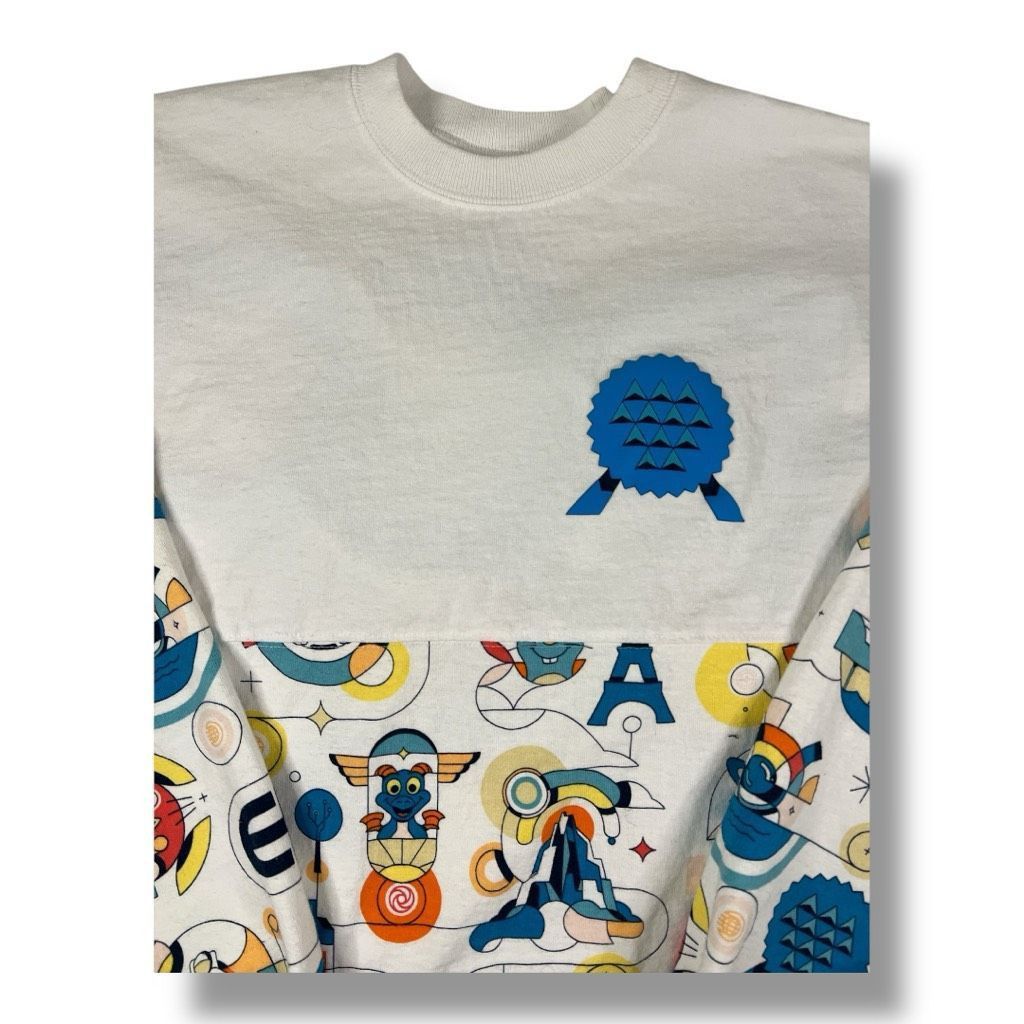 Disney Disney Epcot Reimagined Oversized Spirt Jersey Size Extra Sm Size XS / US 0-2 / IT 36-38 - 2 Thumbnail