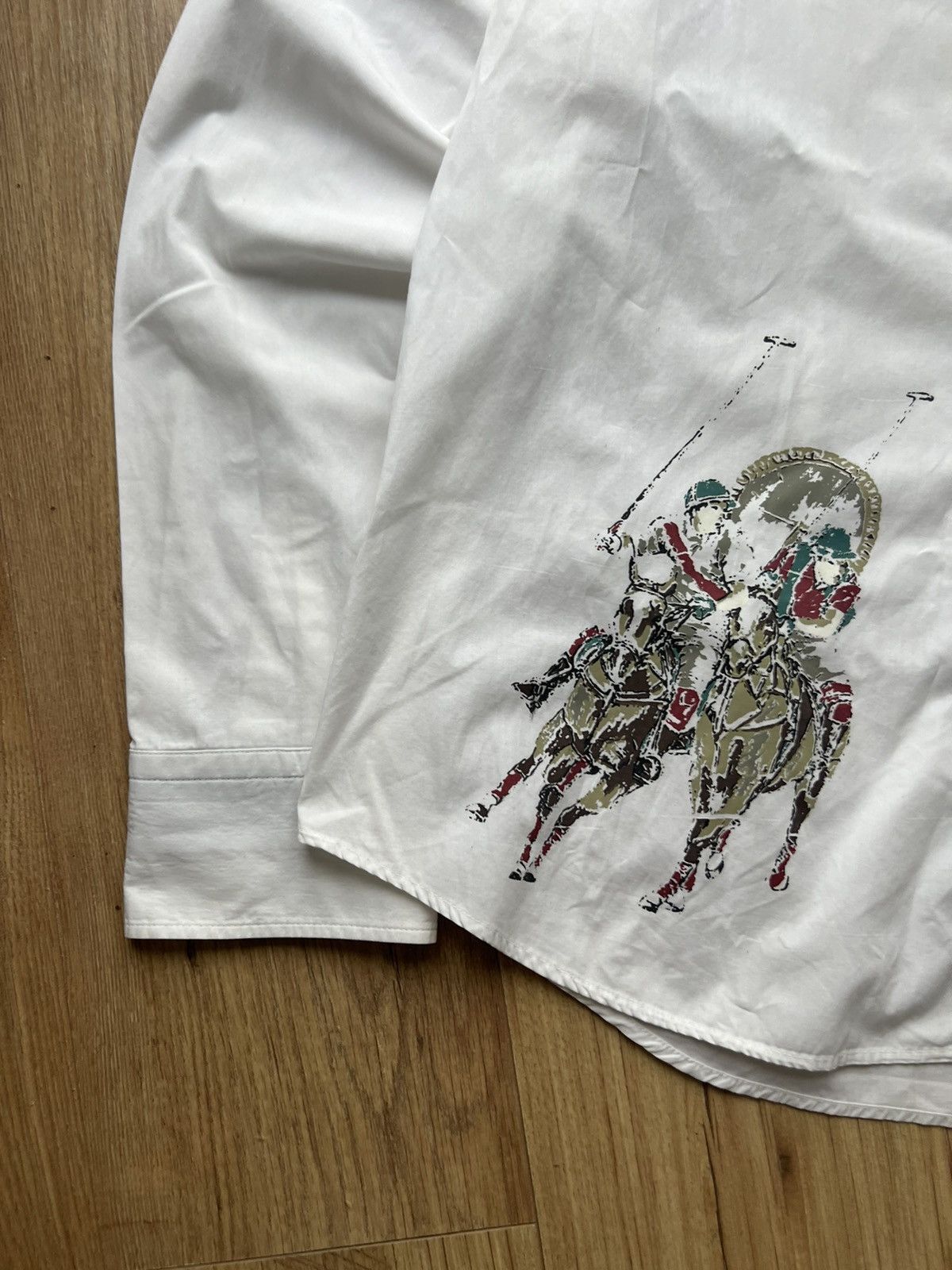 La Martina 00’s LA MARTINA POLO RALPH STYLE Y2K LONGSLEEVE SHIRT Size US XXL / EU 58 / 5 - 9 Thumbnail