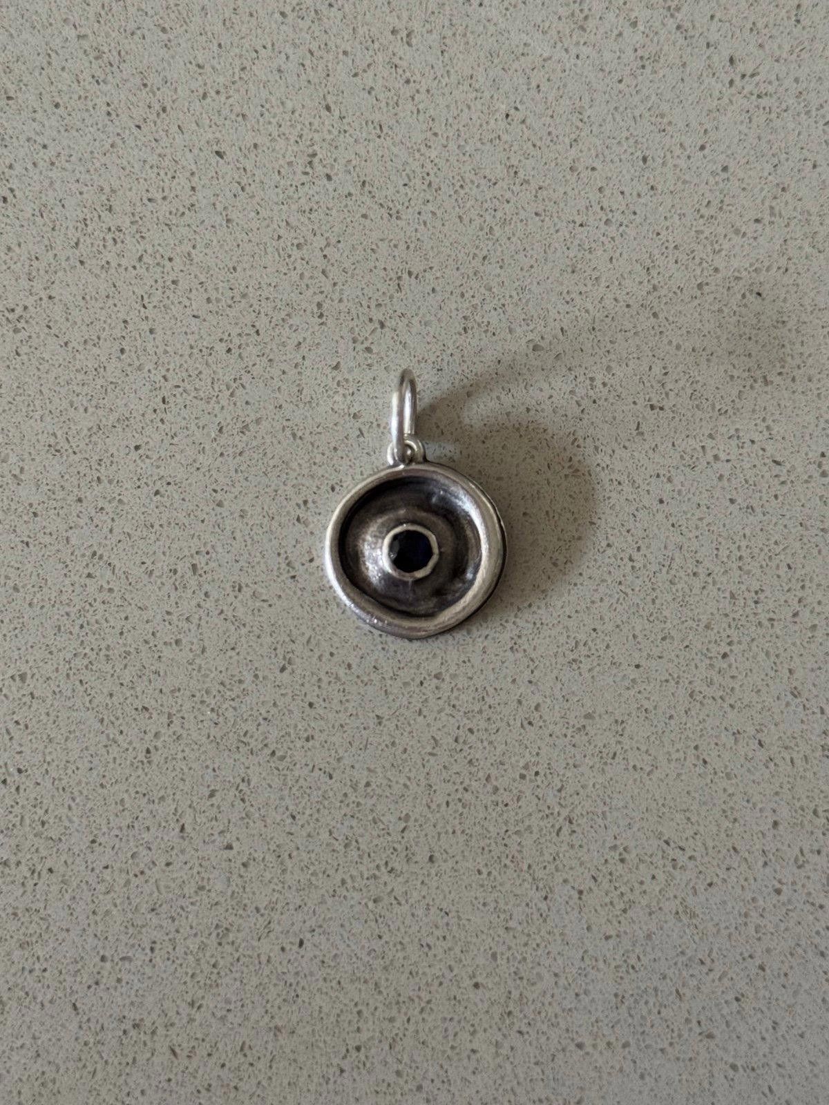 Designer Waxing poetic 925 sterling Sapphire pendant Size ONE SIZE - 1 Thumbnail