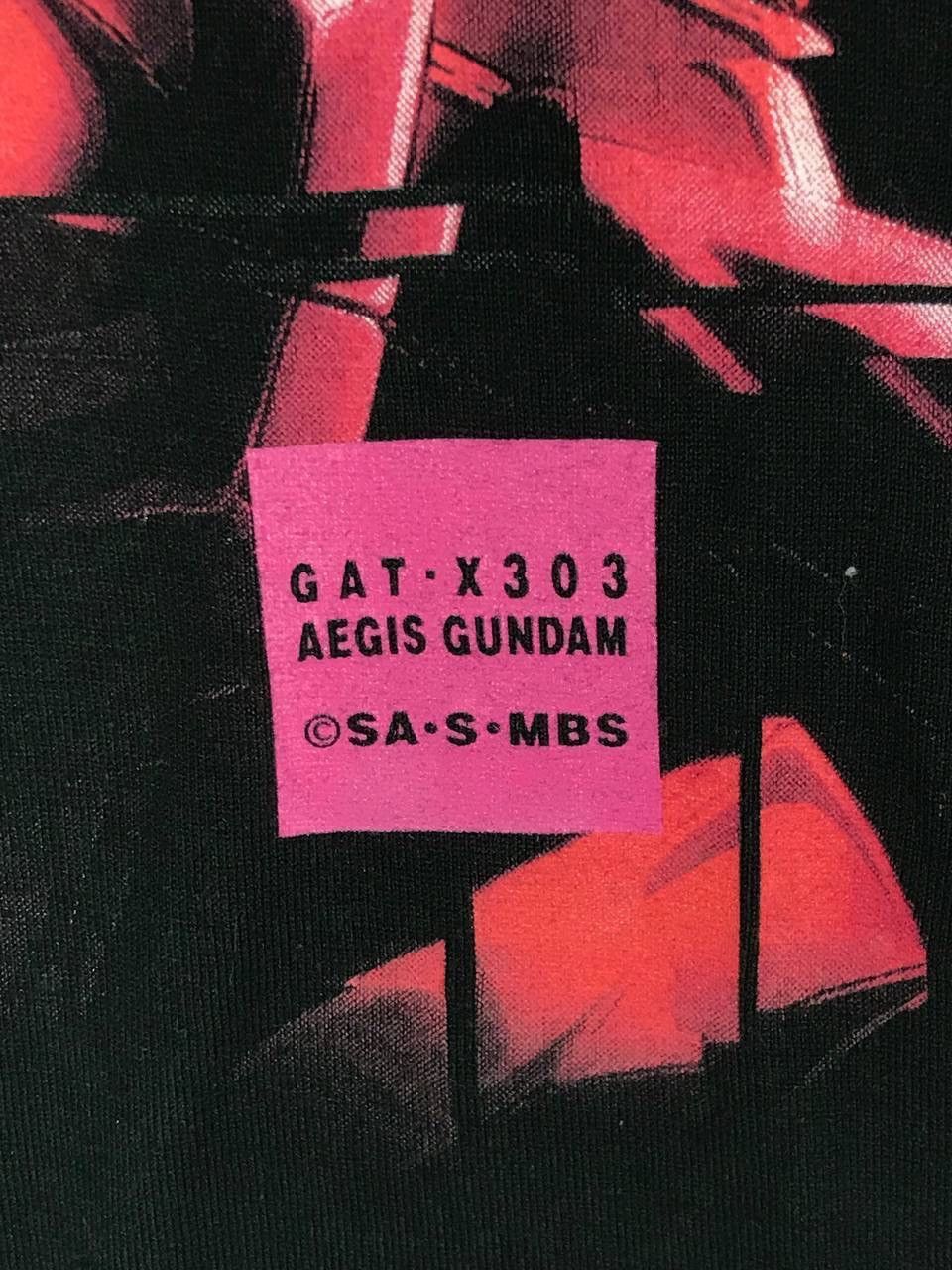 Anime × Vintage vintage Gundam Seed Aegis model GAT-x303 Athuran Zala Size US M / EU 48-50 / 2 - 4 Thumbnail