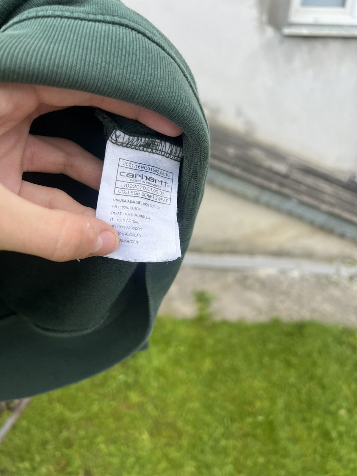 Carhartt Carhartt WIP Sweatshirt - Forest Green Size US XL / EU 56 / 4 - 4 Thumbnail