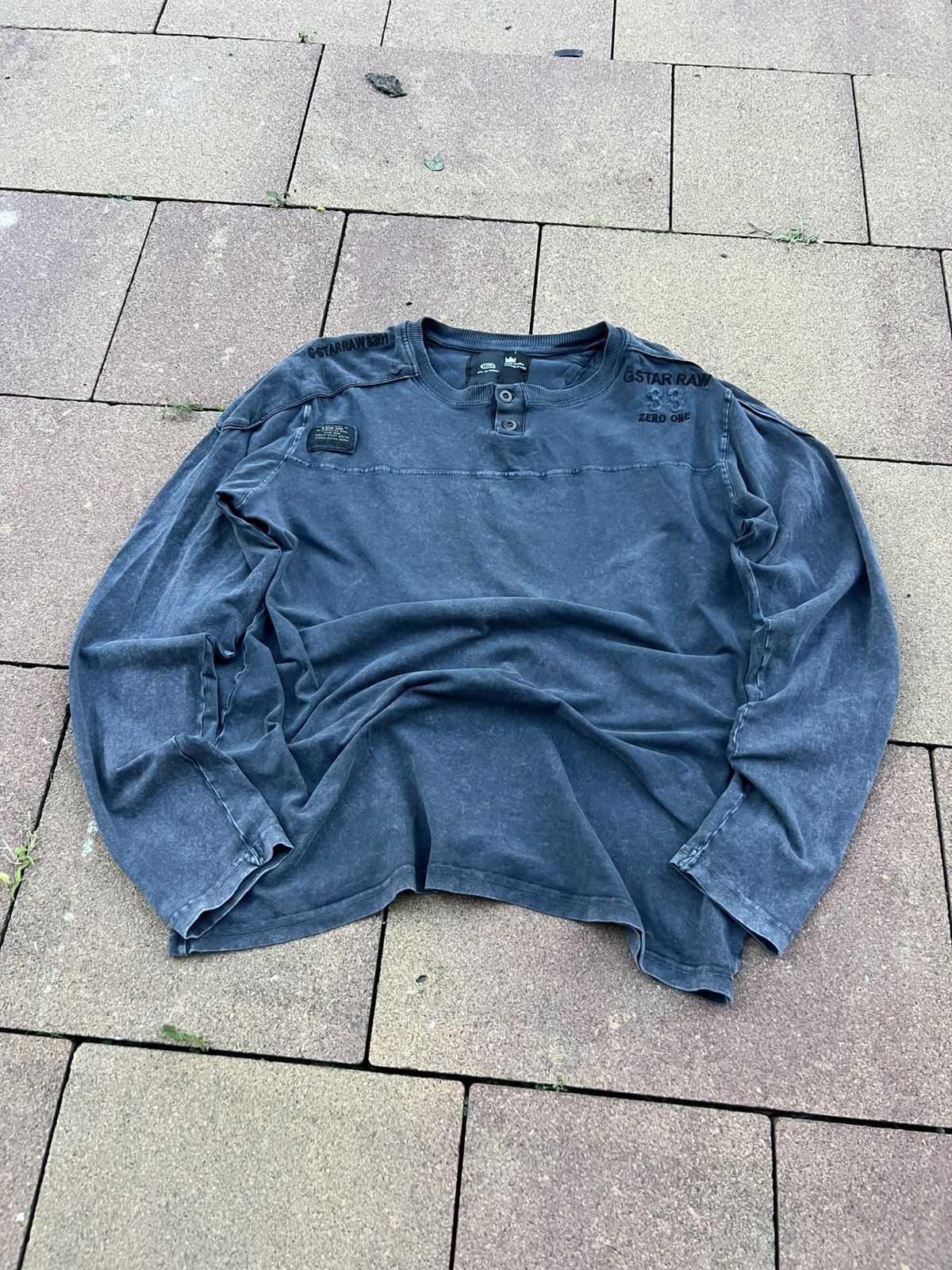 Japanese Brand 🖤VTG CRAZY G-STAR RAW RICK OWENS JUNYA YOHJI STYLE Y2K Size US M / EU 48-50 / 2 - 2 Thumbnail