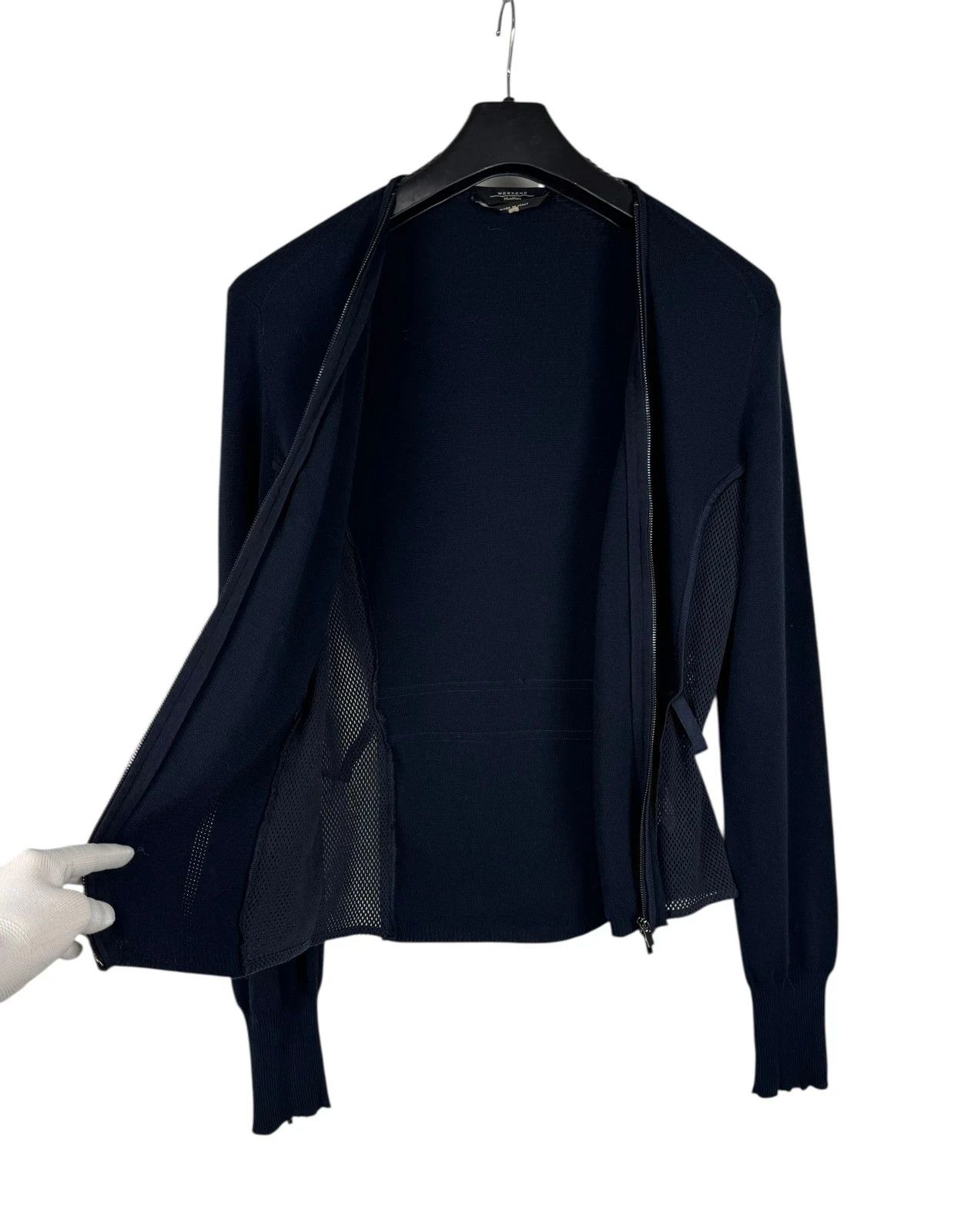 Weekend Max Mara Weekend Max Mara Viscose Nylon Full Zip Jumper size M Size M / US 6-8 / IT 42-44 - 12 Thumbnail