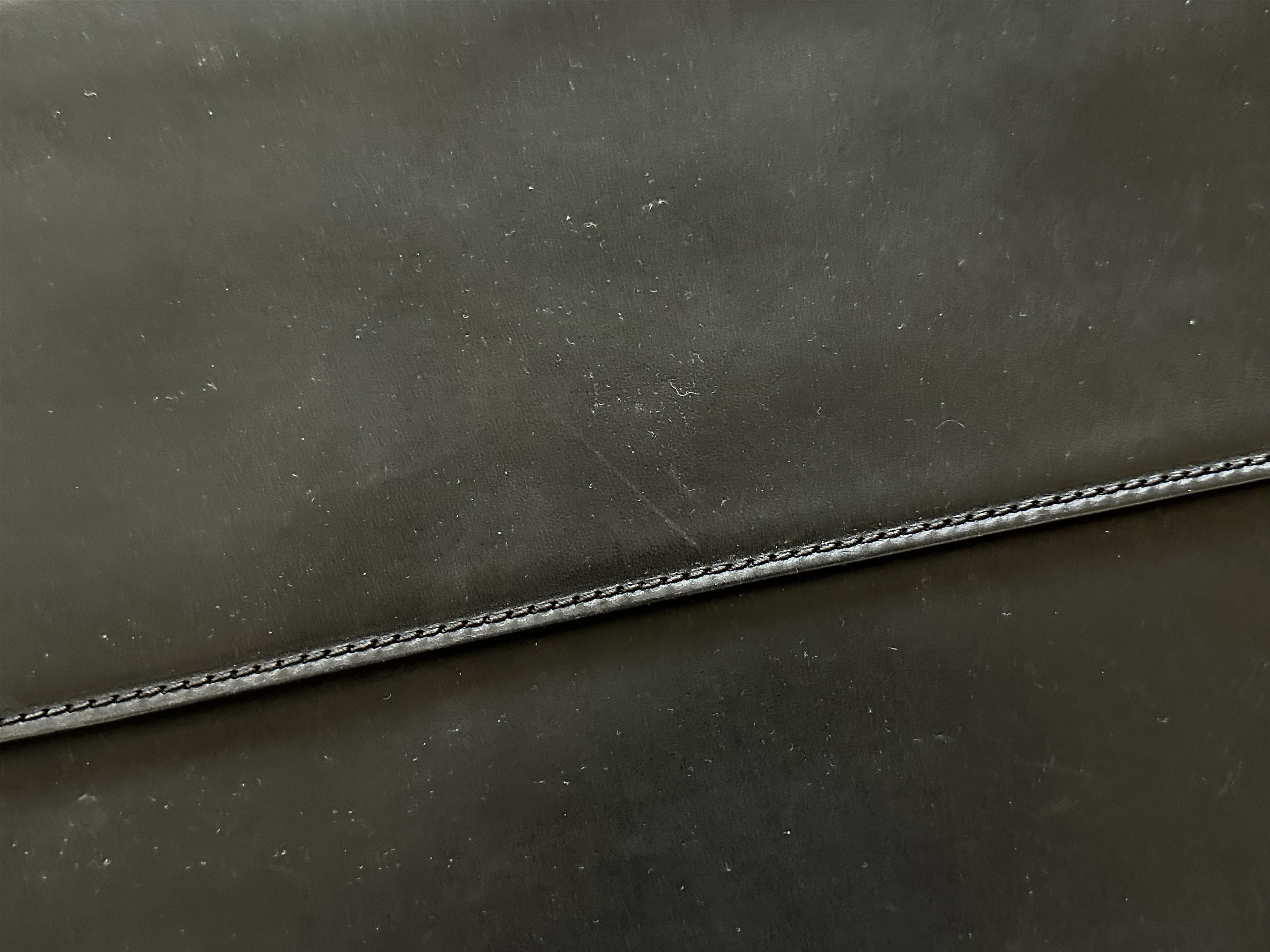 Rick Owens Rick Owens Black Leather Computer Pouch Size ONE SIZE - 2 Thumbnail