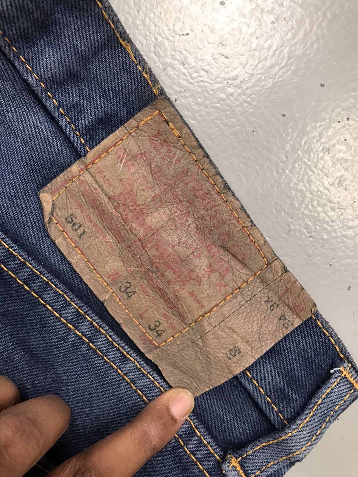 Levi's Vintage Levi’s 501 denim Size US 34 / EU 50 - 15 Thumbnail