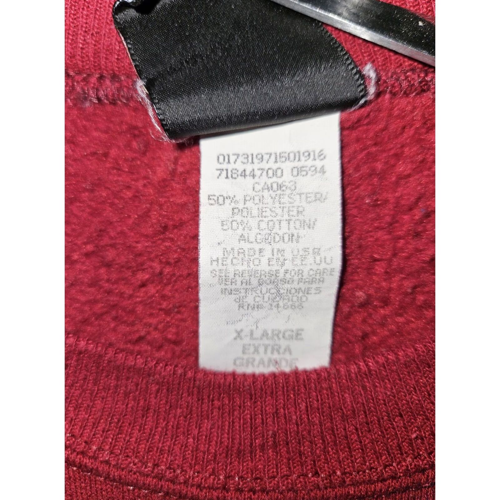 JCPenney VINTAGE USA Olympics Sweatshirt Crewneck Mens XL Red 90s JC Penney Pullover Size US XL / EU 56 / 4 - 4 Thumbnail