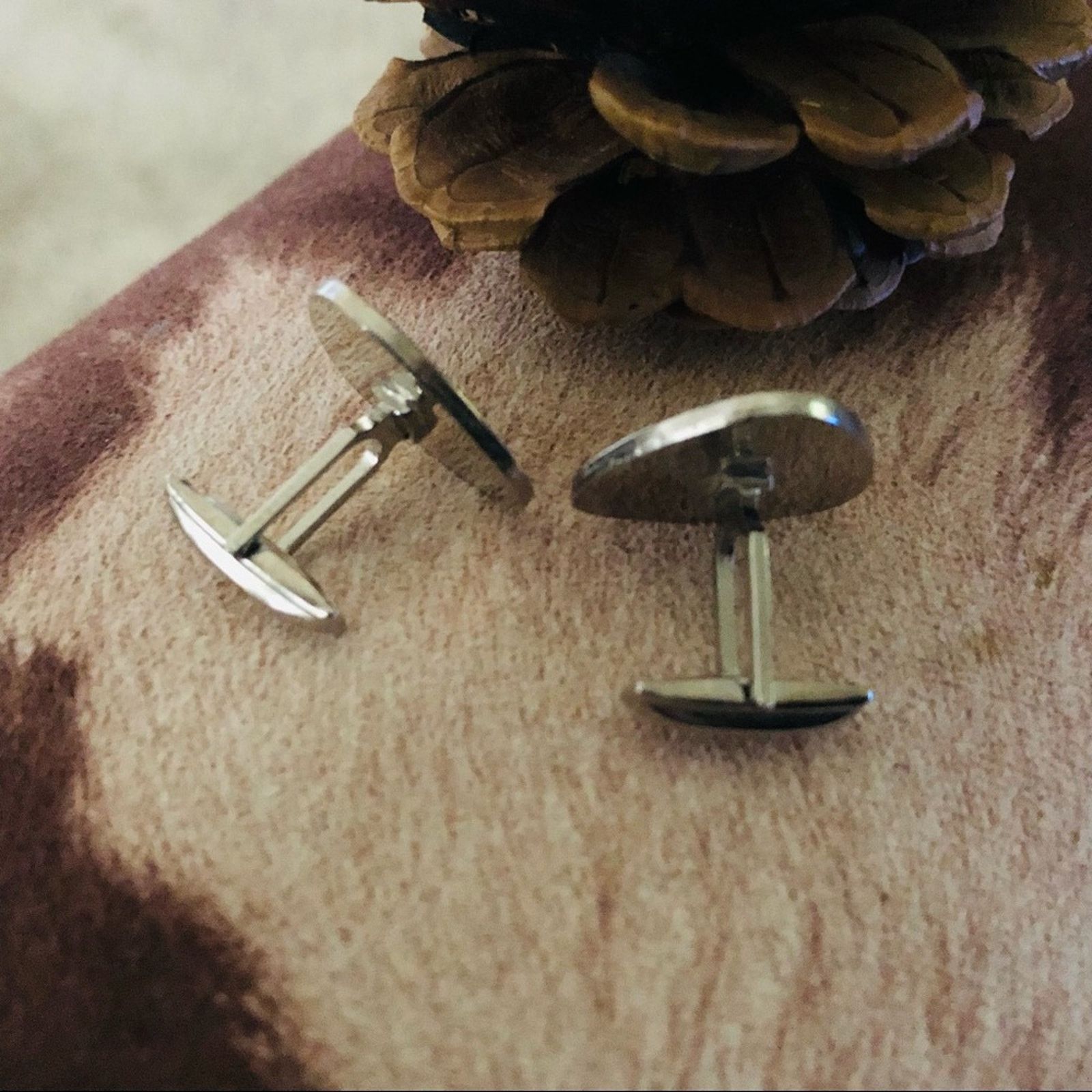 Vintage Vintage men’s Stag silver plated cuff link tie pin boxed set Size ONE SIZE - 5 Thumbnail