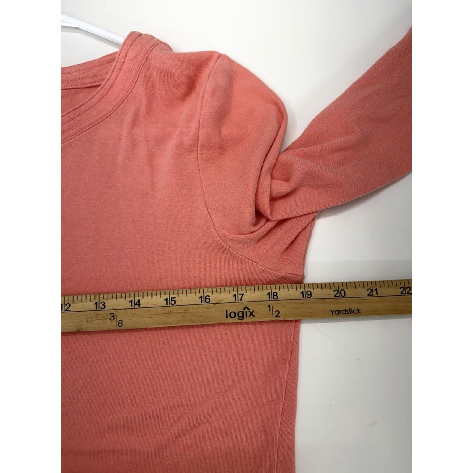 Talbots Talbots Womens Shirt Large Petite Pink V-neck 3/4 Sleeve Size L / US 10 / IT 46 - 7 Thumbnail