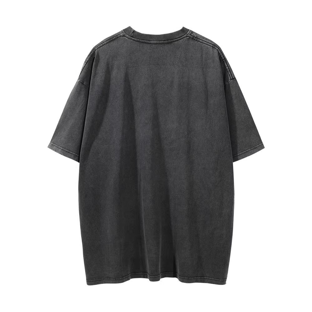 Japanese Brand × Vintage Skull print men's street fashion washed distressed T-shirt Size US L / EU 52-54 / 3 - 2 Thumbnail