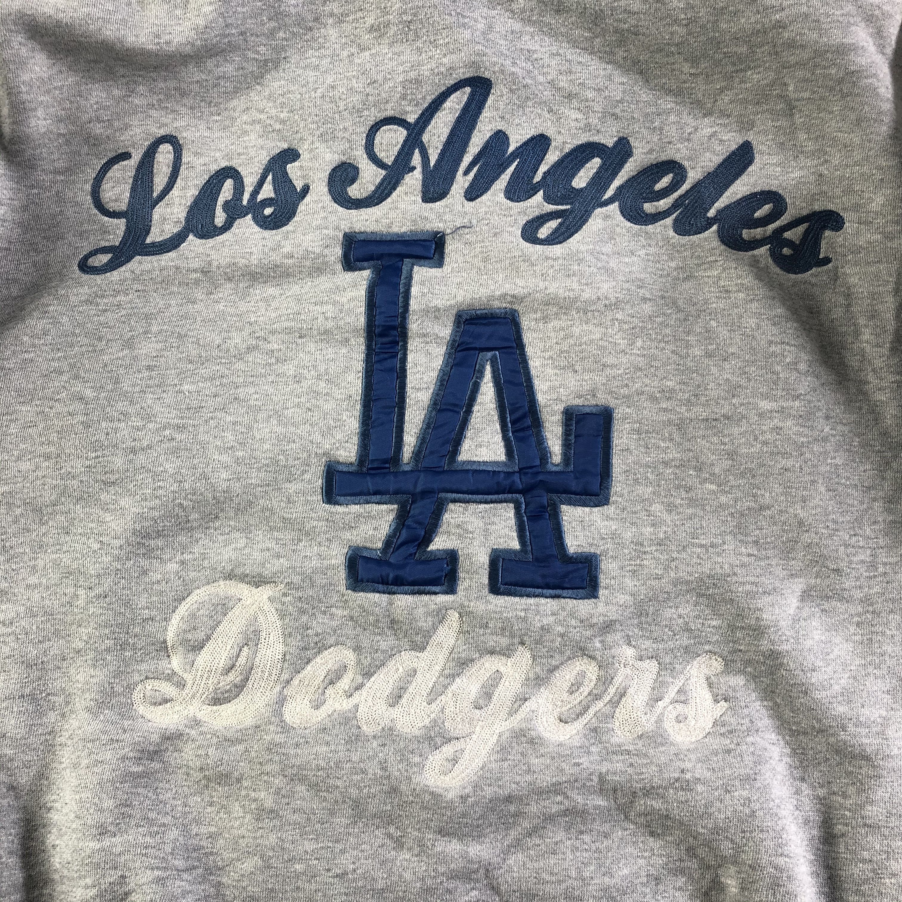 MLB Vintage LA Dodgers Hooded Jacket Size US XL / EU 56 / 4 - 5 Thumbnail