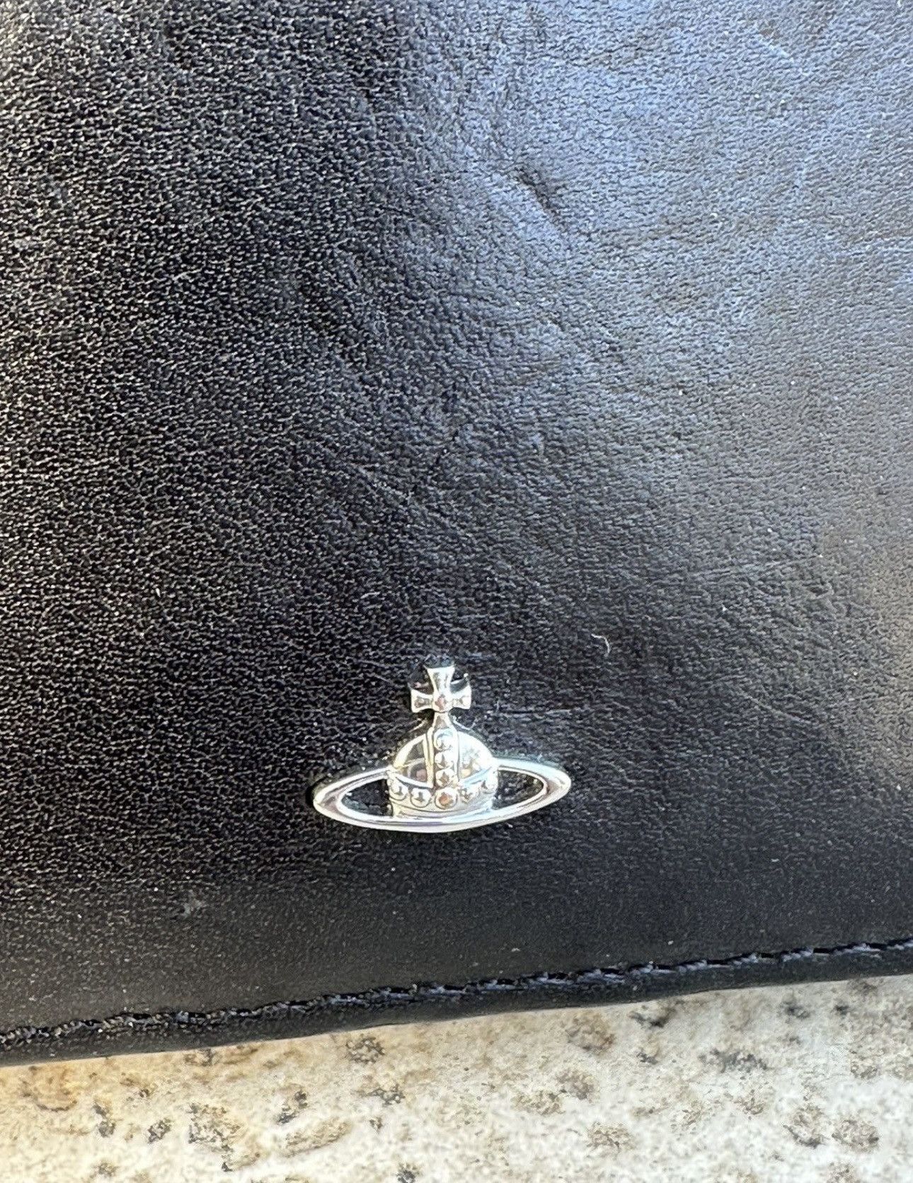 Vivienne Westwood Vivienne Westwood Black Leather Wallet Size ONE SIZE - 2 Thumbnail