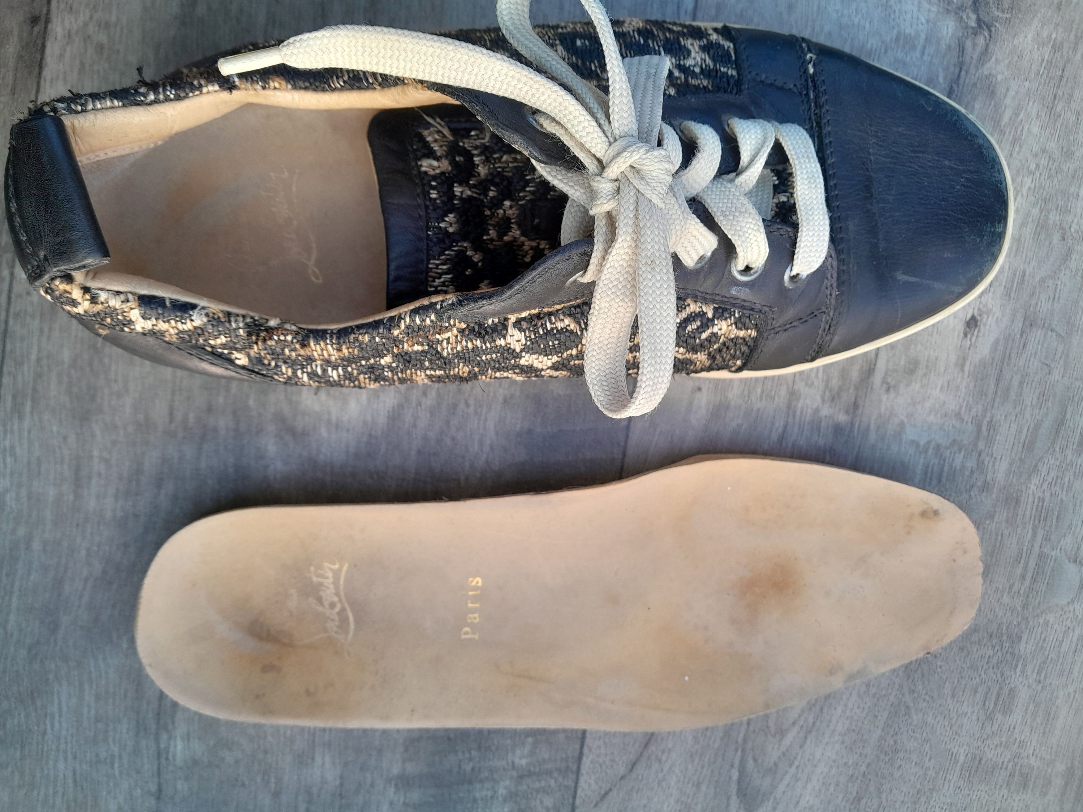 Christian Louboutin Rare Mens Christian Louboutin Leopard Sneakers! Size US 8.5 / EU 41-42 - 10 Thumbnail