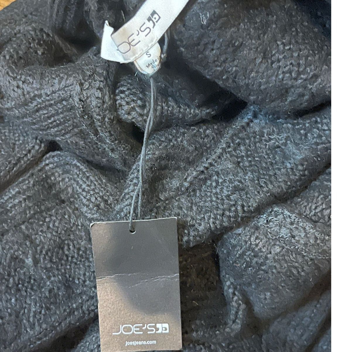 Joe's Joe’s The Adeline Turtleneck Wool Blend Sweater Black Small Size S / US 4 / IT 40 - 6 Thumbnail