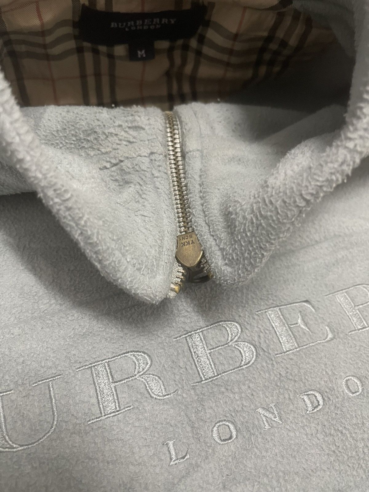 Burberry vintage burberry half zipper Size US M / EU 48-50 / 2 - 5 Thumbnail