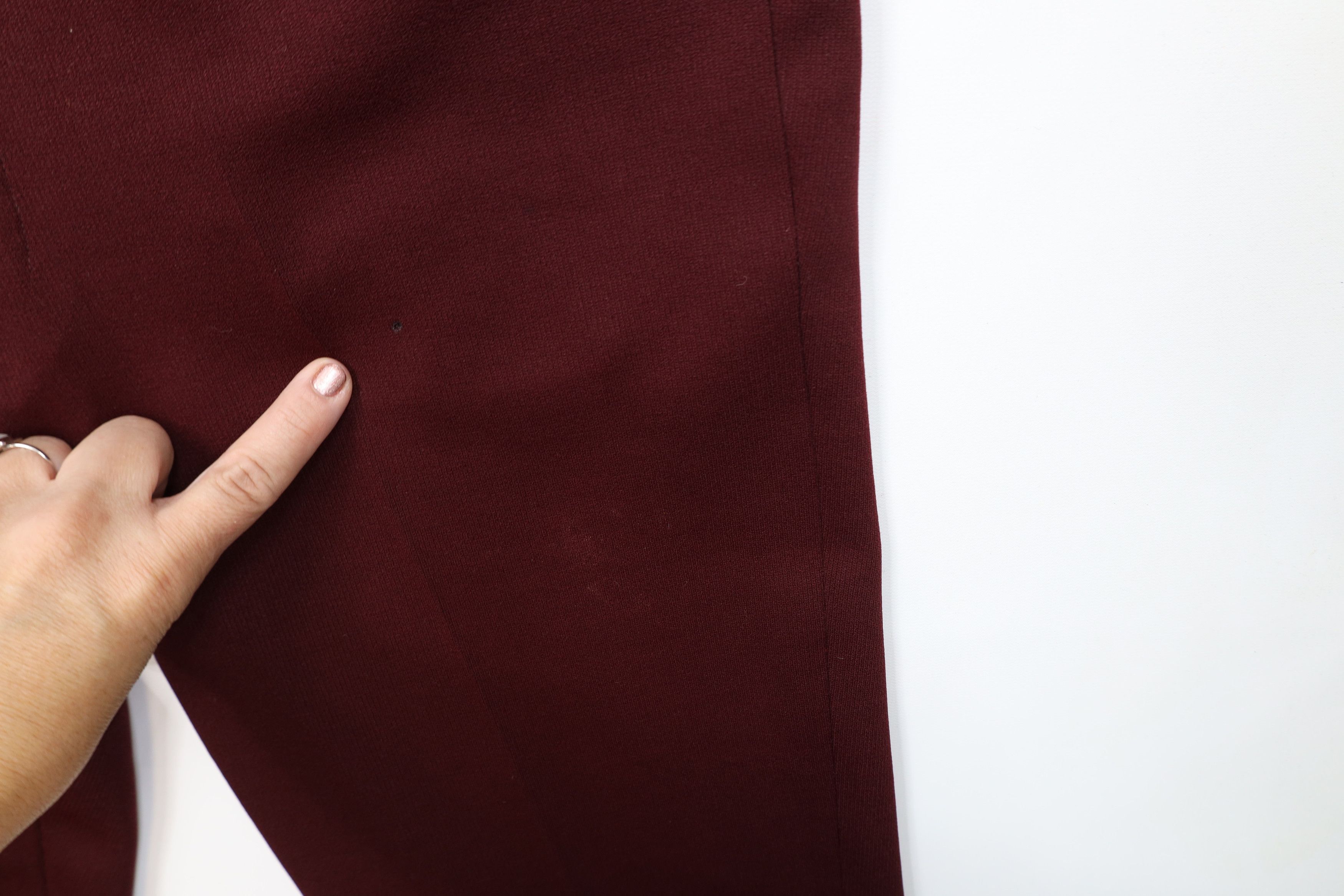 Vintage Vintage 70s Streetwear Knit Wide Leg Chino Pants Red USA Size US 36 / EU 52 - 6 Thumbnail