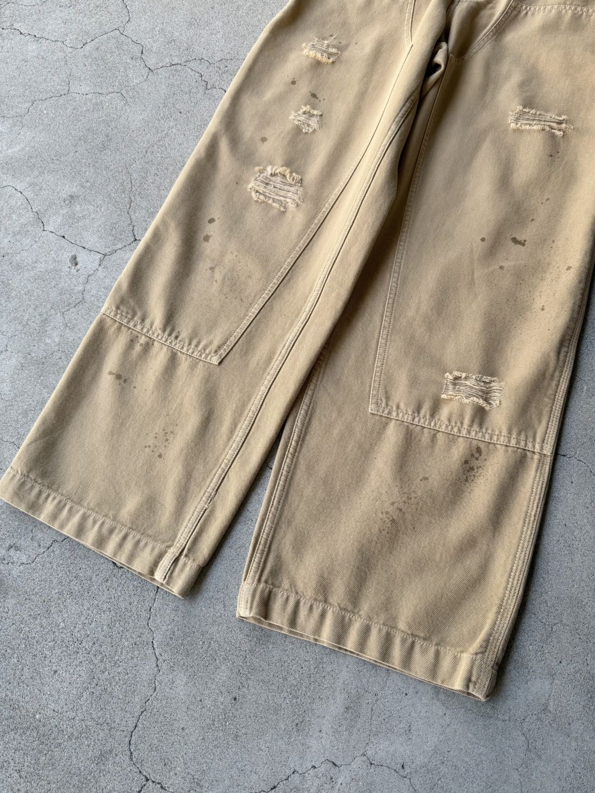 Etudes Etudes Studio 25SS Distressed Loose Carpenter Pants Size US 30 / EU 46 - 4 Thumbnail