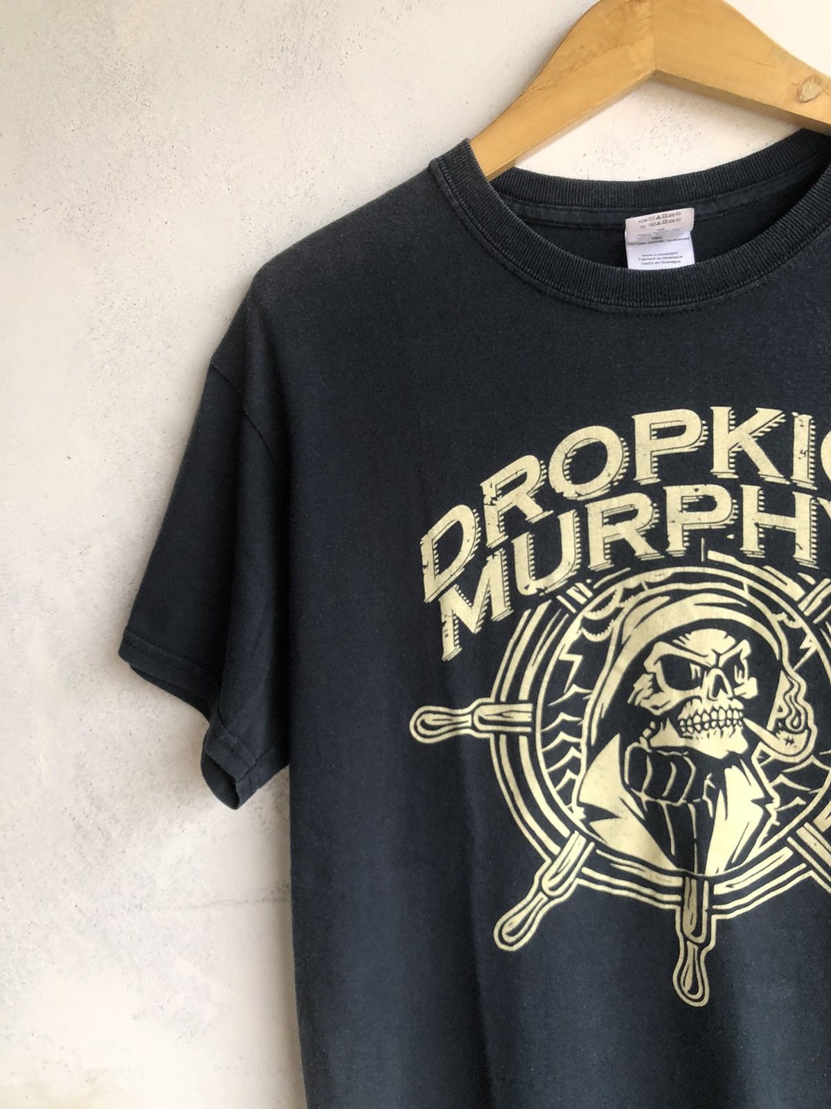 Band Tees × Hysteric Glamour 00s Dropkick Murhpys Skull Art Tshirt Tee Size US M / EU 48-50 / 2 - 3 Thumbnail