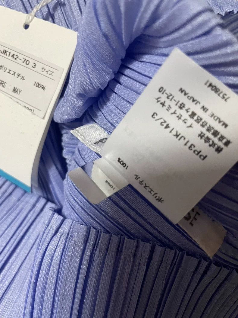 Issey Miyake Issey Miyake Purple short-sleeved shirt Size L / US 10 / IT 46 - 3 Thumbnail