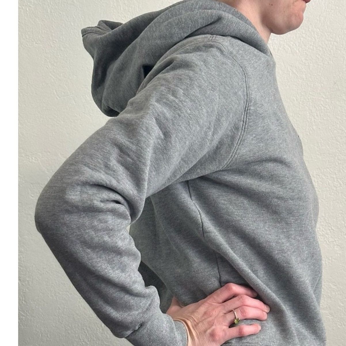The Row Wren Hoodie XS Gray Melange Soft 100% Cotton Sweatshirt FW17 Size XS / US 0-2 / IT 36-38 - 15 Thumbnail