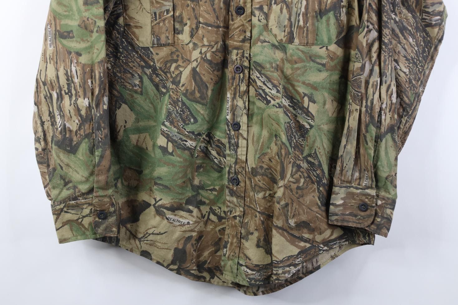 Vintage Vintage 70s 80s Camouflage Safari Bush Button Shirt USA Size US M / EU 48-50 / 2 - 3 Thumbnail