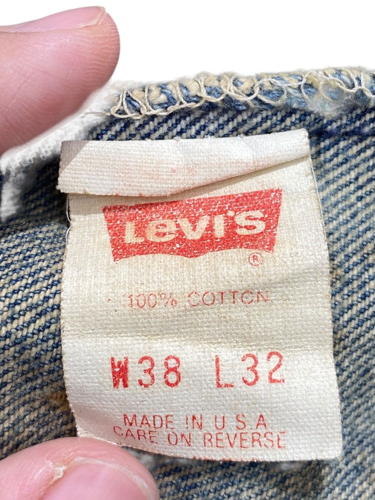 Levi's Levi’s 501 90’s Mud Wash Ripped Jeans Size US 34 / EU 50 - 15 Thumbnail