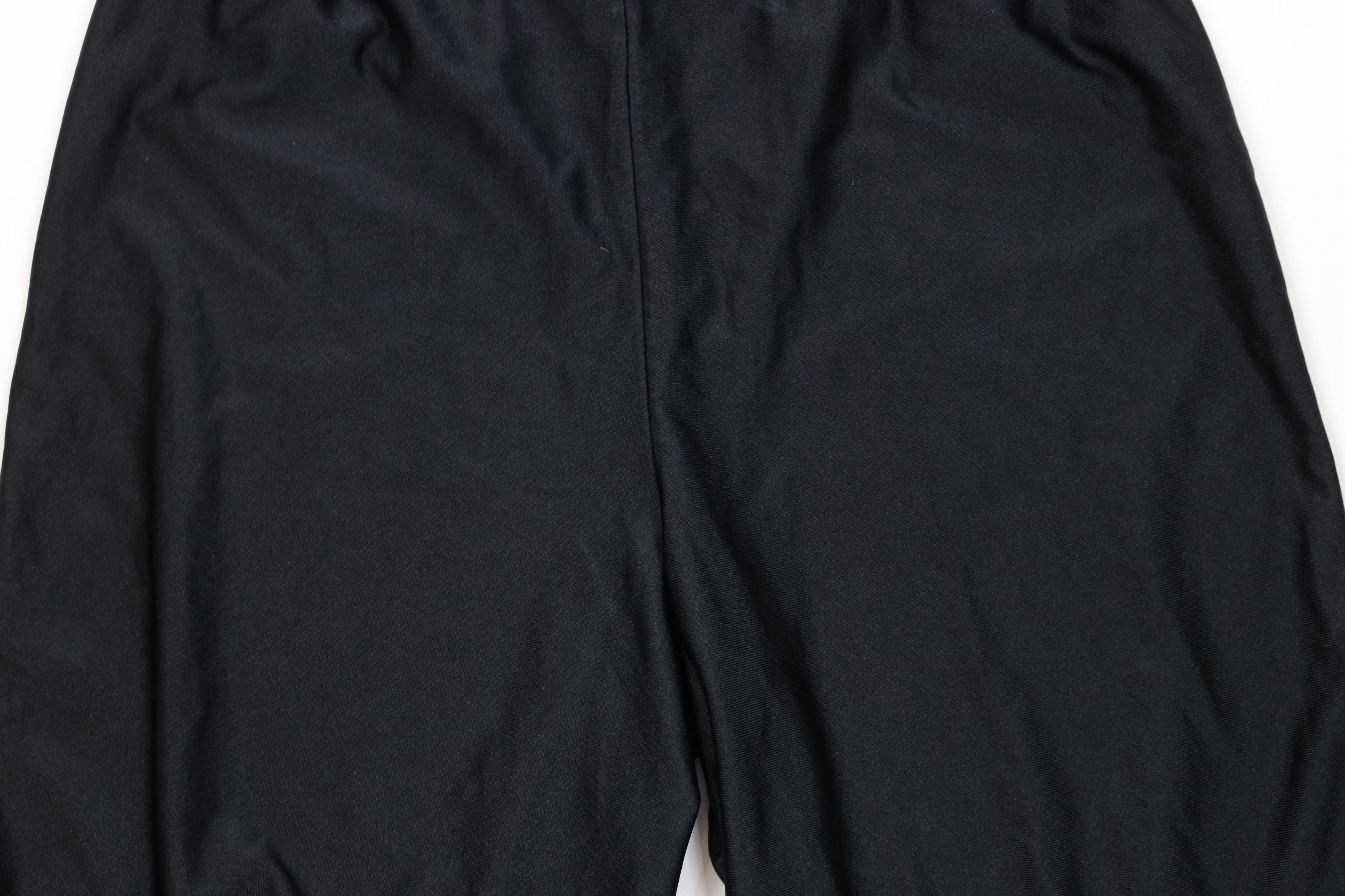 Nike Vintage 90s Y2K Nike Mini Swoosh Silky Shorts Black USA Size US 32 / EU 48 - 9 Thumbnail
