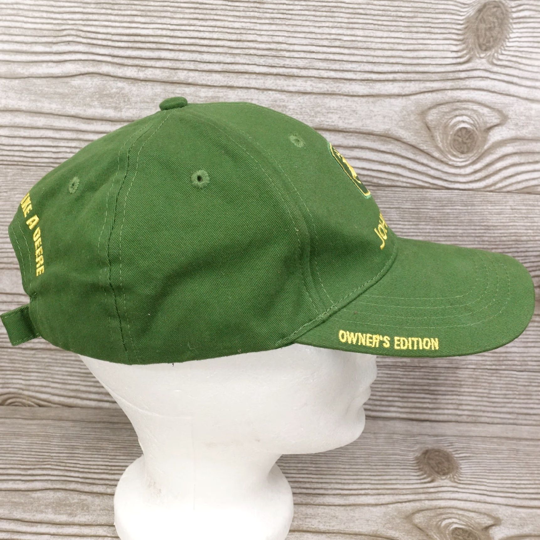 John Deere VINTAGE JOHN DEERE CAMOUFLAGE BASEBALL CAP STRAPBACK GREEN ONE SIZE MEN'S Size ONE SIZE - 5 Thumbnail