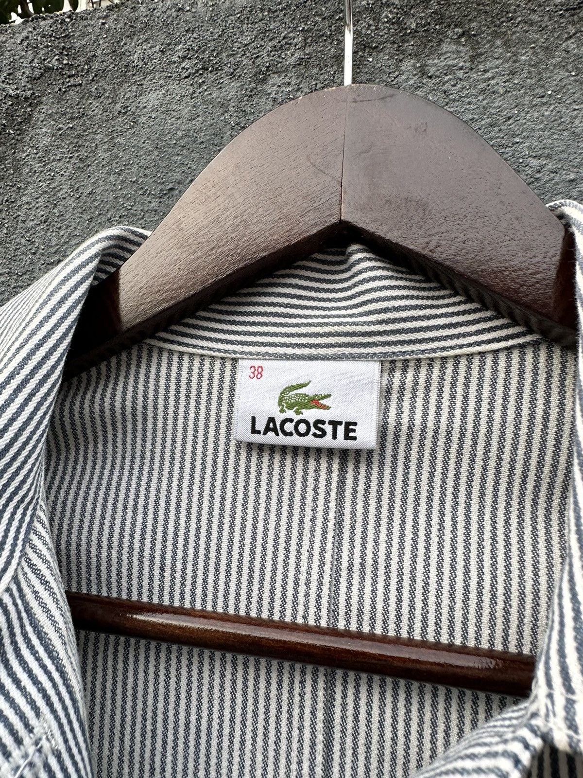 Lacoste 🐊LaCoste Striped Long Sleeves Button Down Shirt Size US XS / EU 42 / 0 - 12 Thumbnail