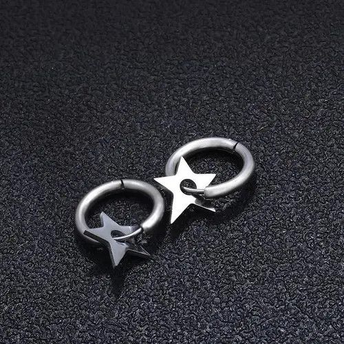 Vintage Retro star stud earrings Size ONE SIZE - 1 Thumbnail