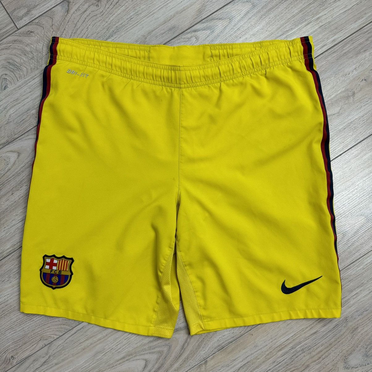 Nike Nike FC Barcelona 2012/2013 Away Football Shorts Size US 34 / EU 50 - 3 Thumbnail