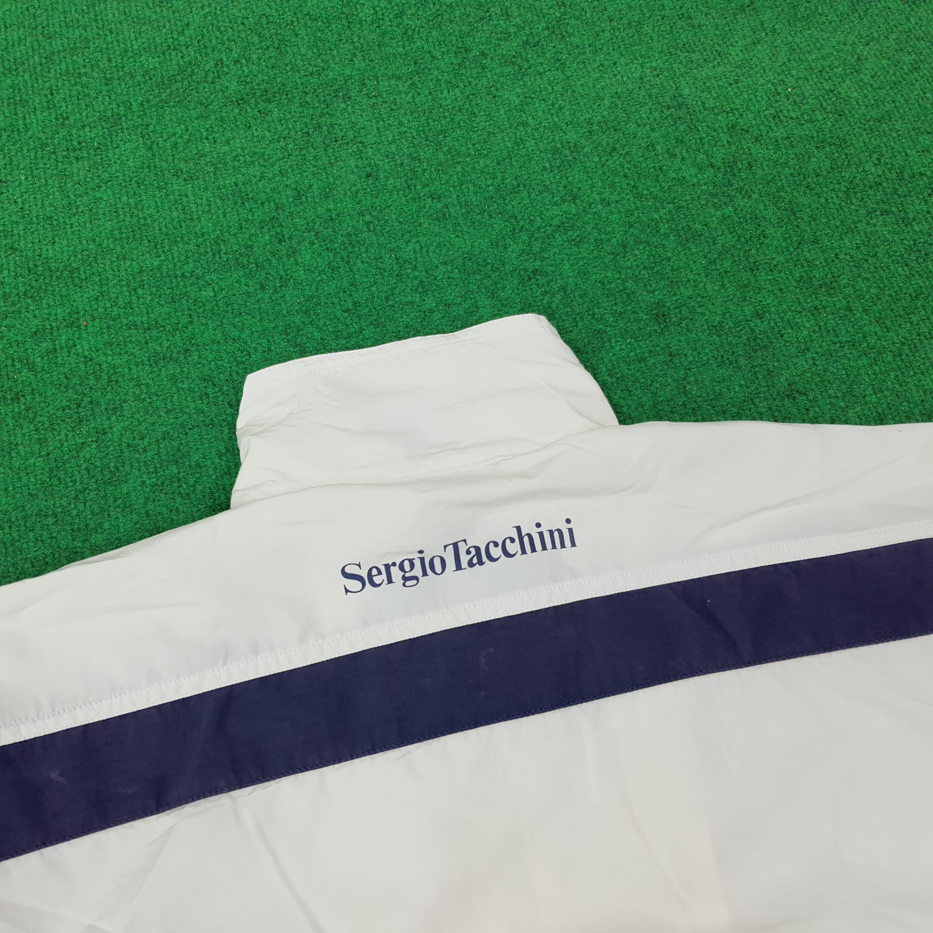 Sergio Tacchini × Vintage Vintage Sergio Tacchini Designer Jacket C221N27 Size US L / EU 52-54 / 3 - 4 Thumbnail