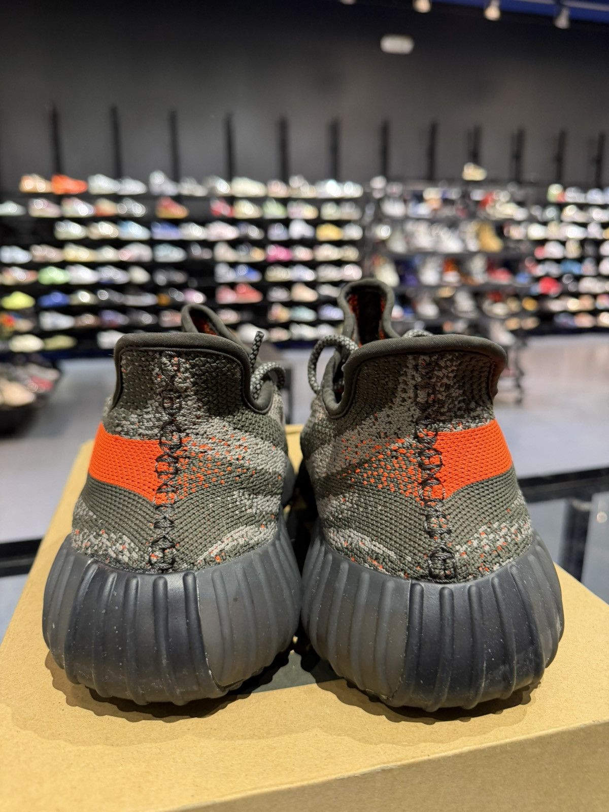 Adidas Size 12 - Adidas Yeezy Boost 350 V2 Carbon Beluga Size US 12 / EU 45 - 4 Thumbnail