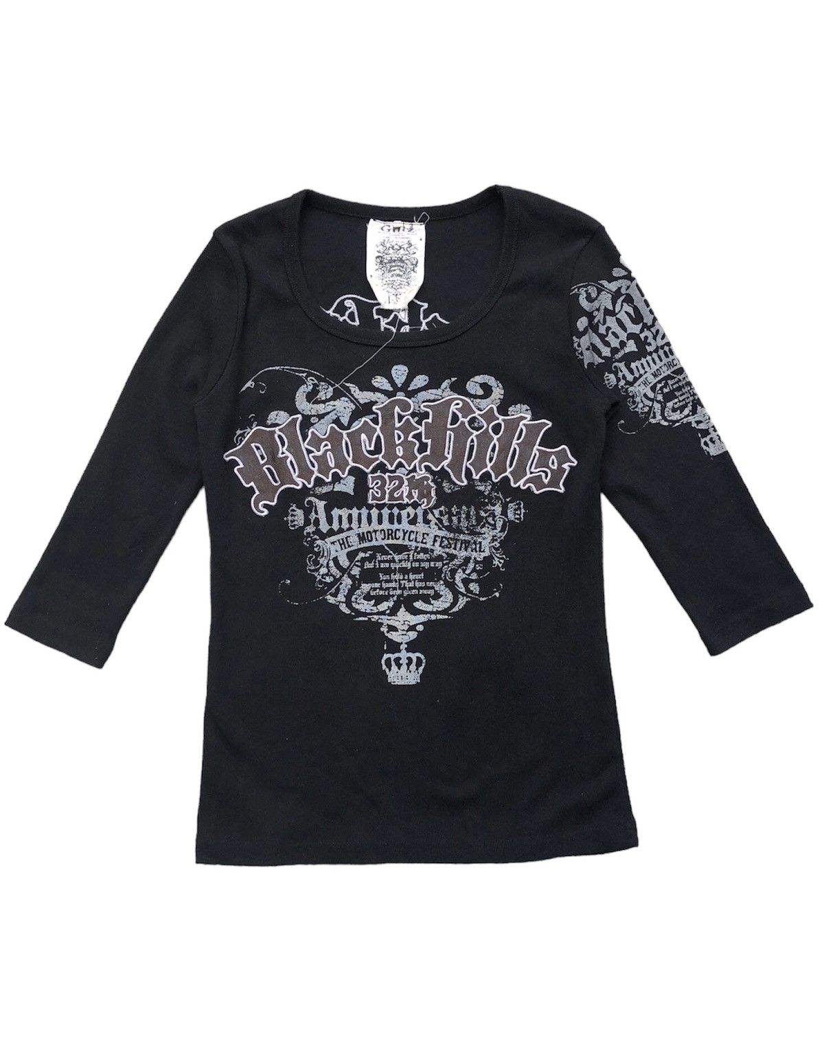 Tornado Mart Blackhills-Japanese Poem Purple Long Sleeve Size US S / EU 44-46 / 1 - 2 Thumbnail