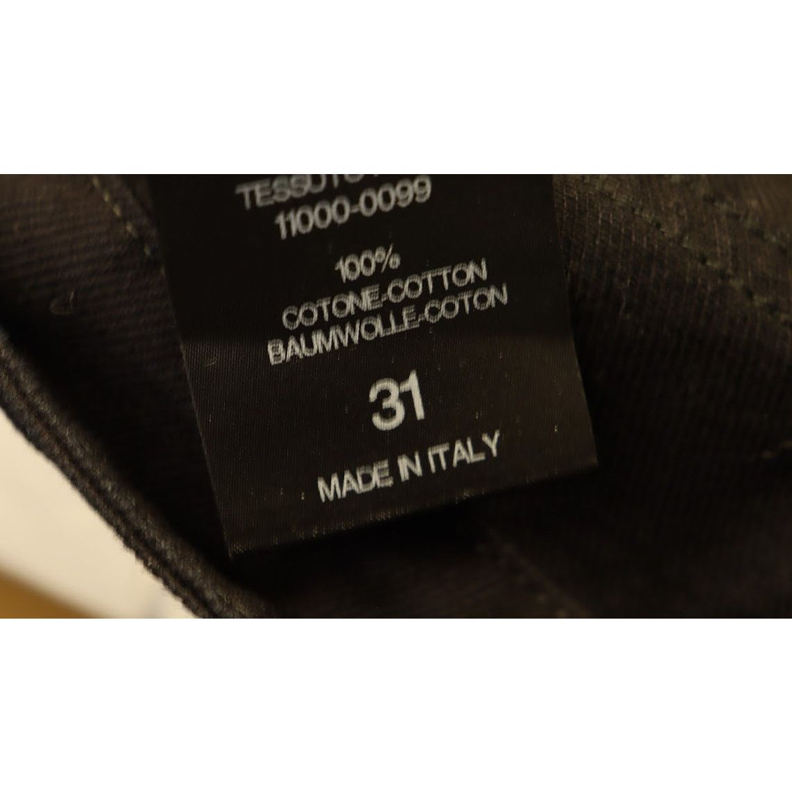 Raf Simons o1rshd1 Slim Fit Denim Pants in Black Size US 31 - 9 Thumbnail